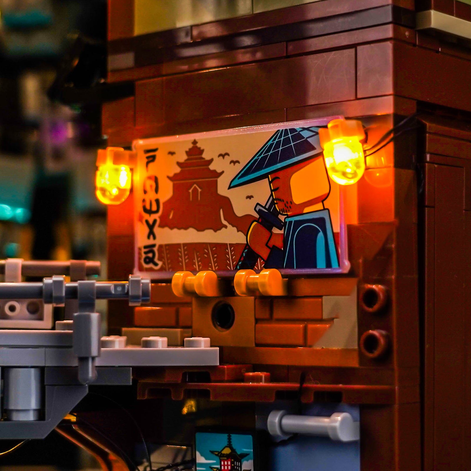 BrickBling Light Kit for LEGO NINJAGO NINJAGO® City Workshops 71837