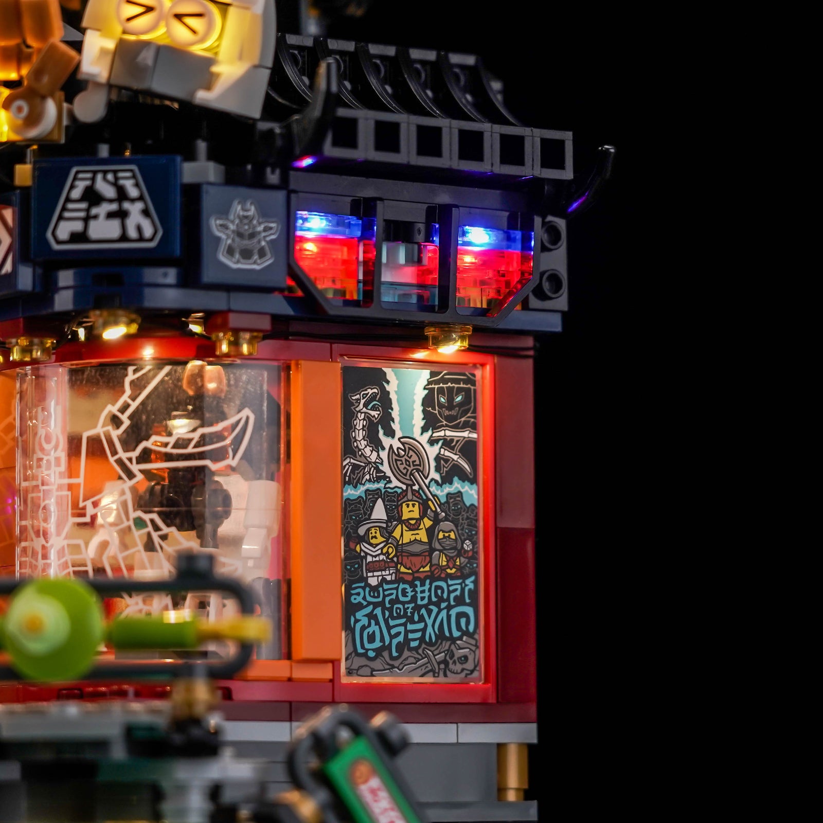 BrickBling Light Kit for LEGO NINJAGO NINJAGO® City Workshops 71837
