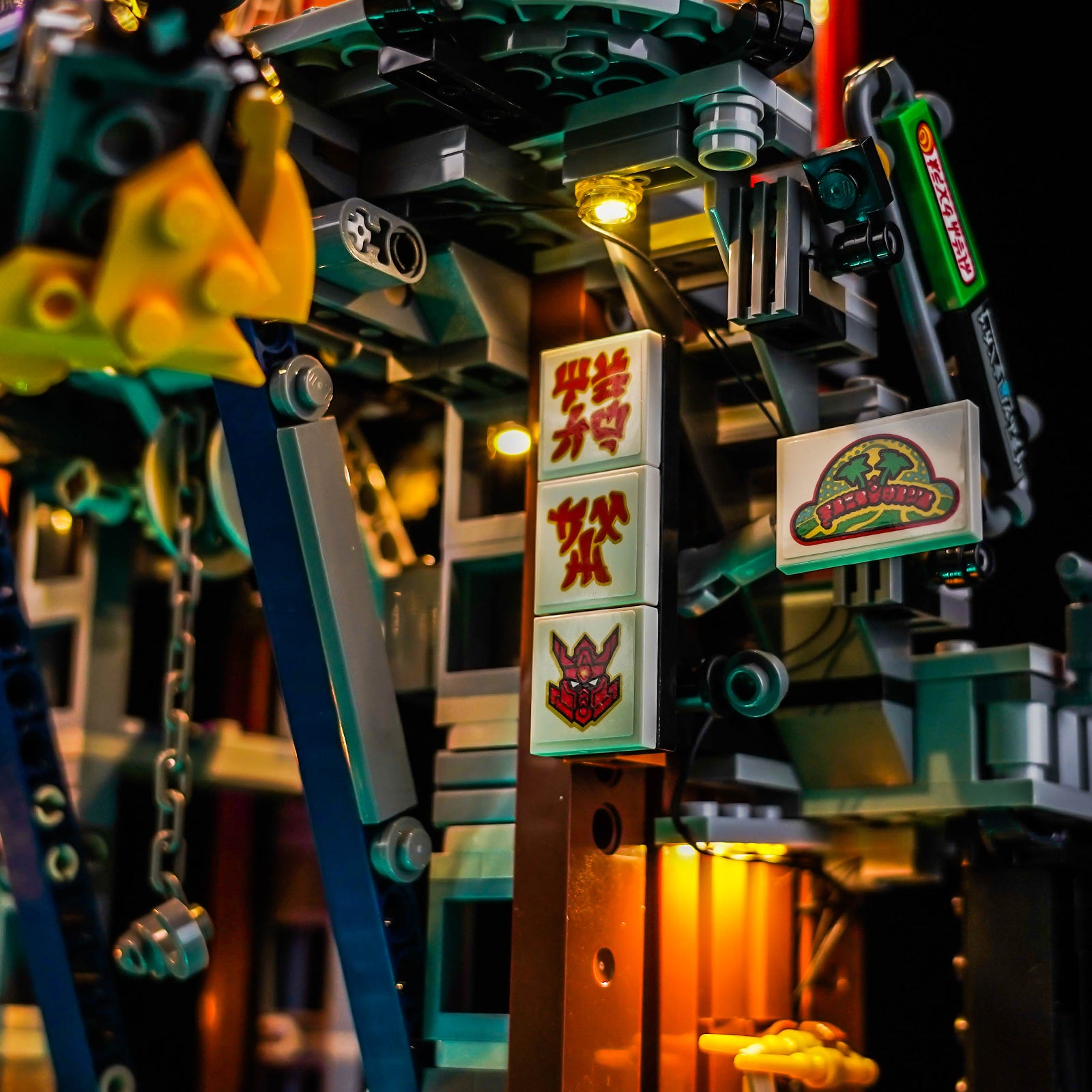 BrickBling Light Kit for LEGO NINJAGO NINJAGO® City Workshops 71837