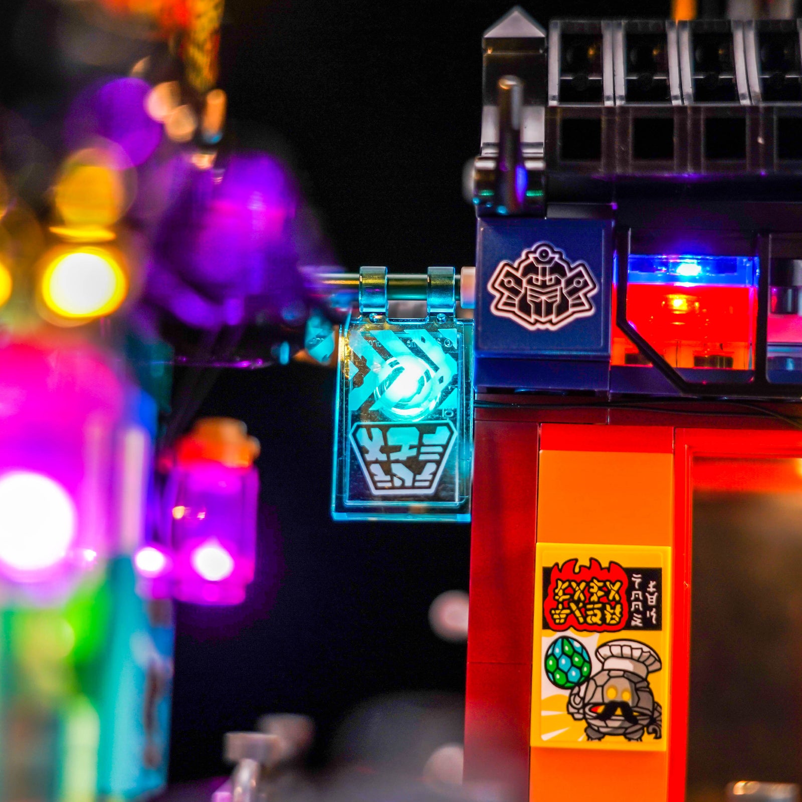 BrickBling Light Kit for LEGO NINJAGO NINJAGO® City Workshops 71837