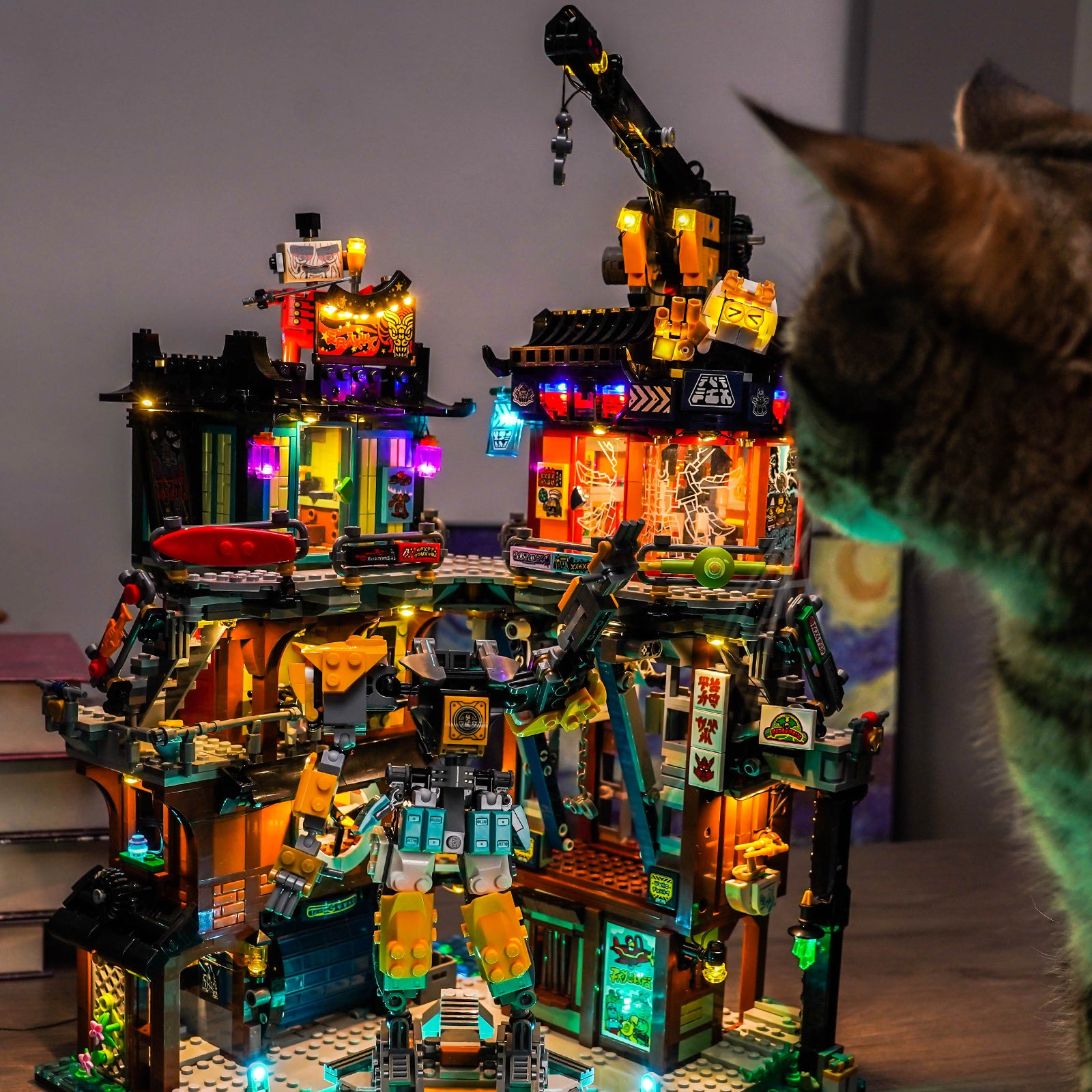 BrickBling Light Kit for LEGO NINJAGO NINJAGO® City Workshops 71837