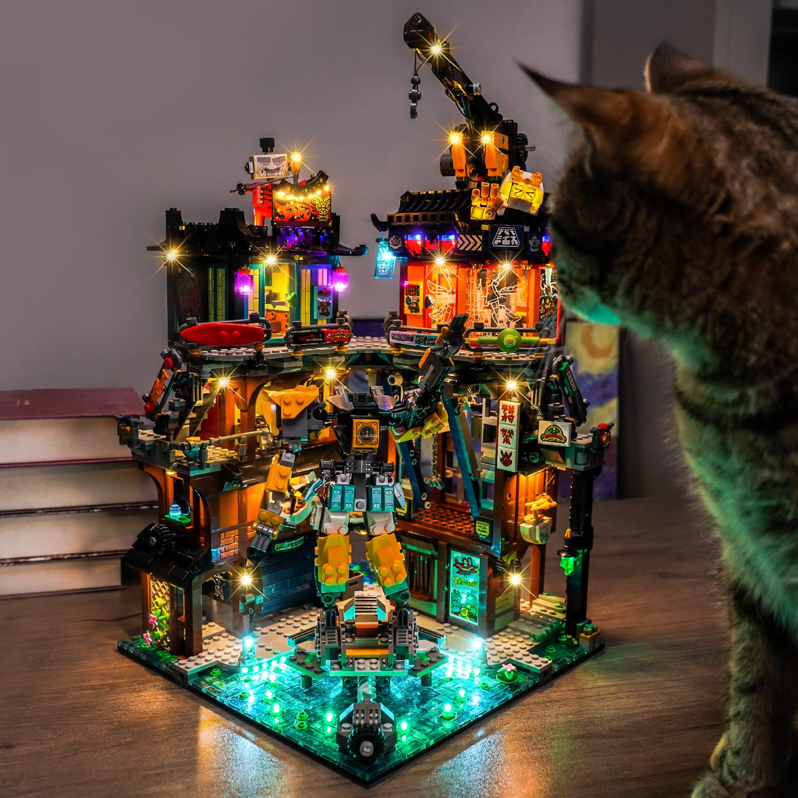 BrickBling Light Kit for LEGO NINJAGO NINJAGO® City Workshops 71837