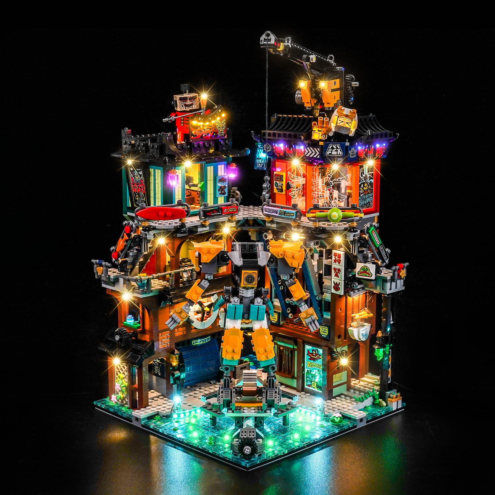 BrickBling Light Kit for LEGO NINJAGO NINJAGO® City Workshops 71837