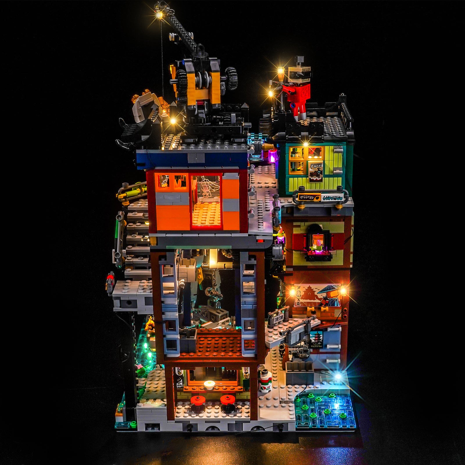 BrickBling Light Kit for LEGO NINJAGO NINJAGO® City Workshops 71837