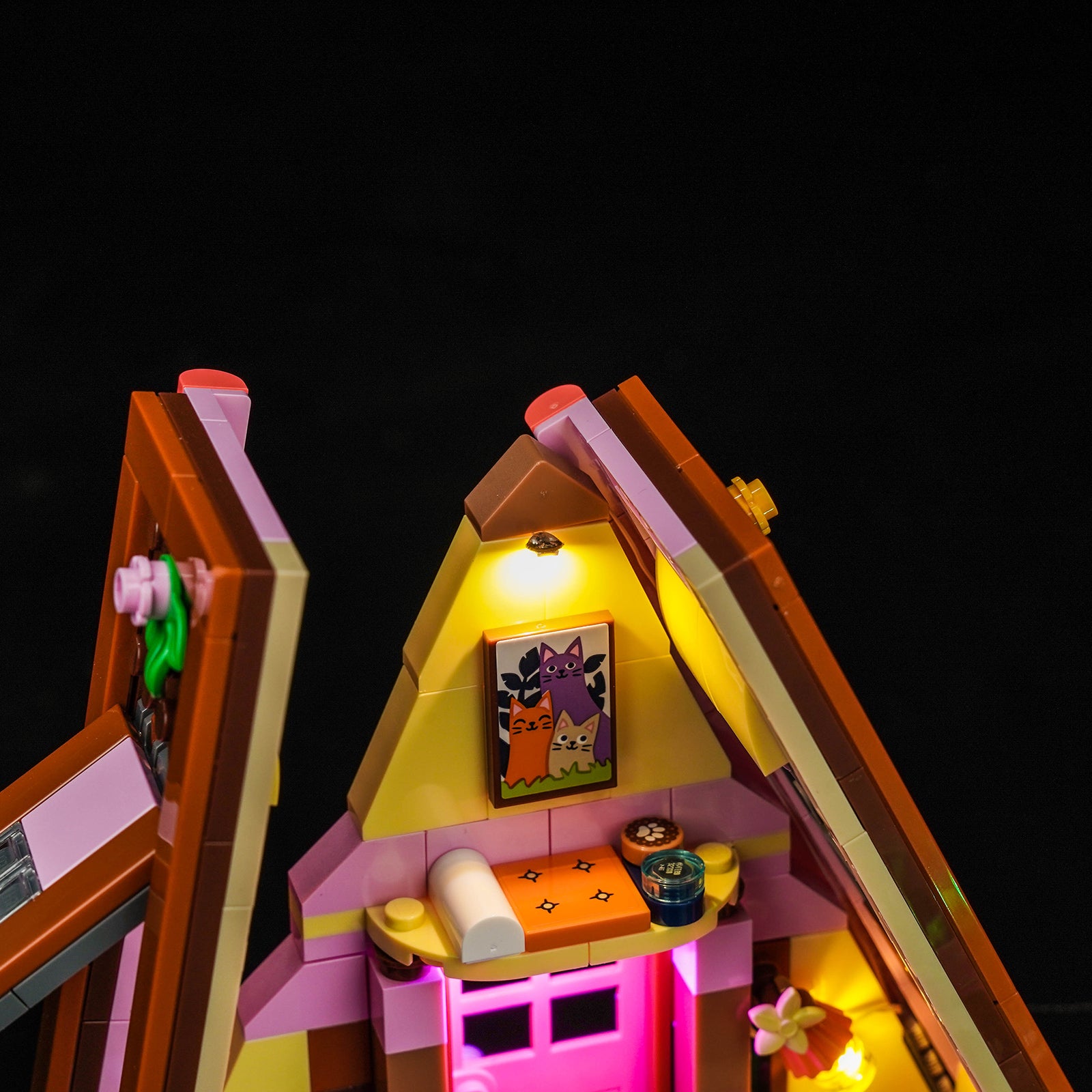 BrickBling Light Kit for LEGO Friends Nature Glamping Cabin 42682