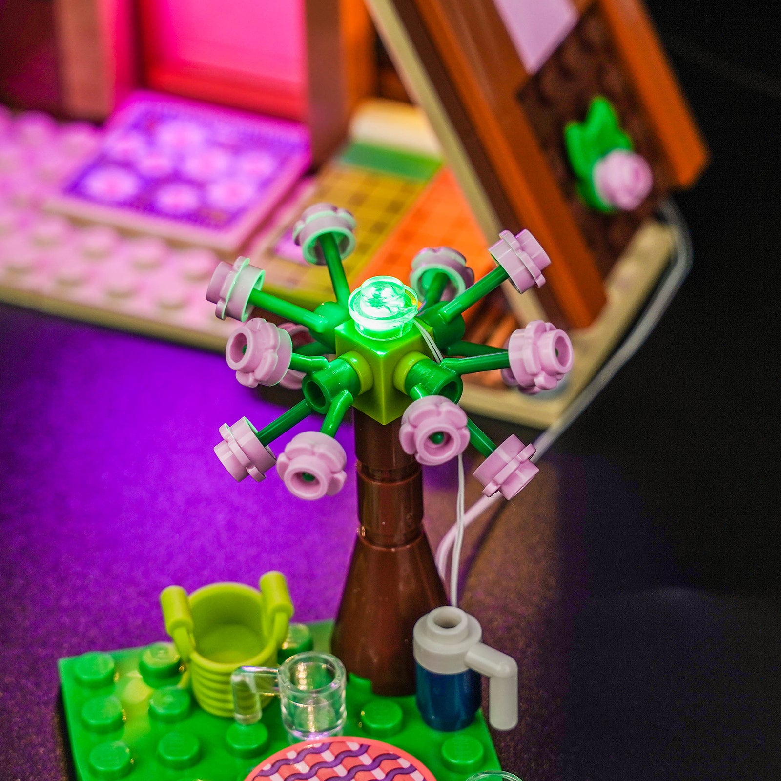 BrickBling Light Kit for LEGO Friends Nature Glamping Cabin 42682