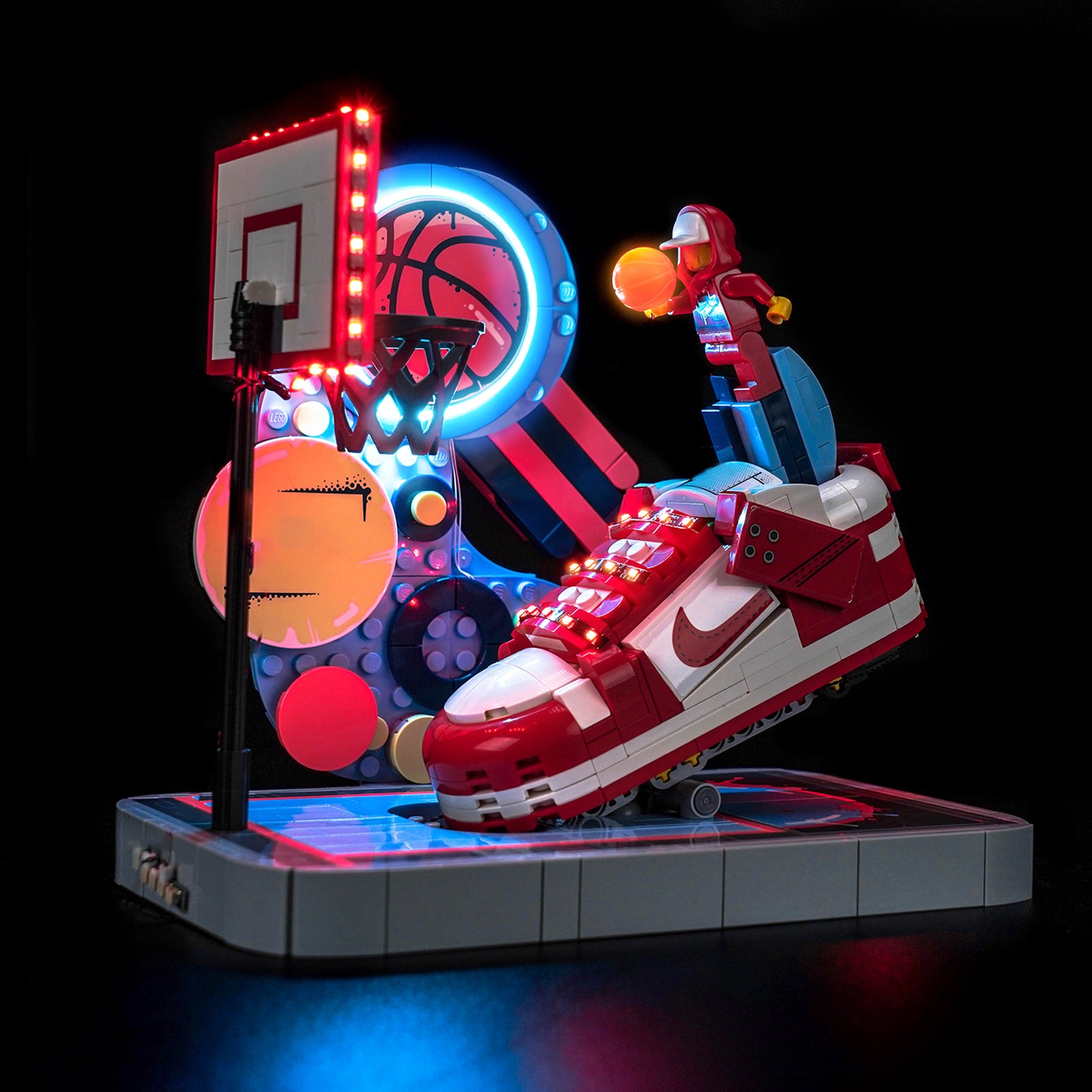 BrickBling Light Kit for LEGO Nike Dunk Trickshot 43021