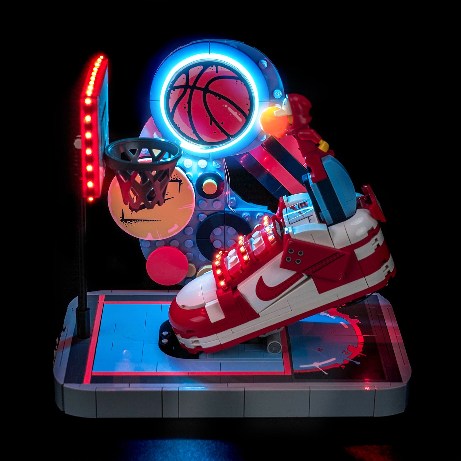 BrickBling Light Kit for LEGO Nike Dunk Trickshot 43021
