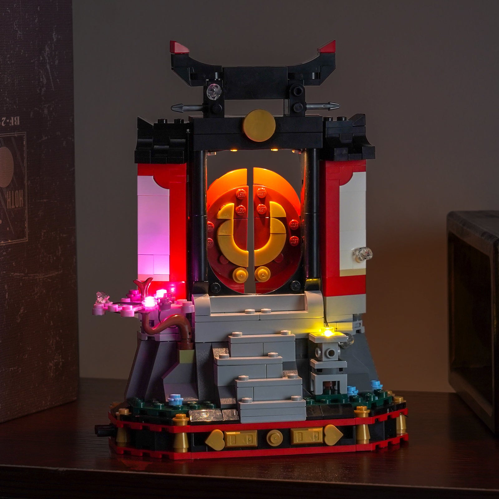 BrickBling Light Kit for LEGO NINJAGO Ninja Character Display 15th Anniversary 71866