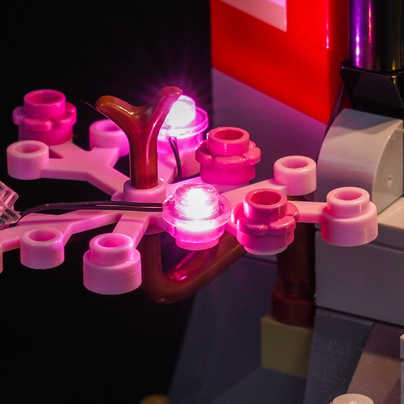 BrickBling Light Kit for LEGO NINJAGO Ninja Character Display 15th Anniversary 71866