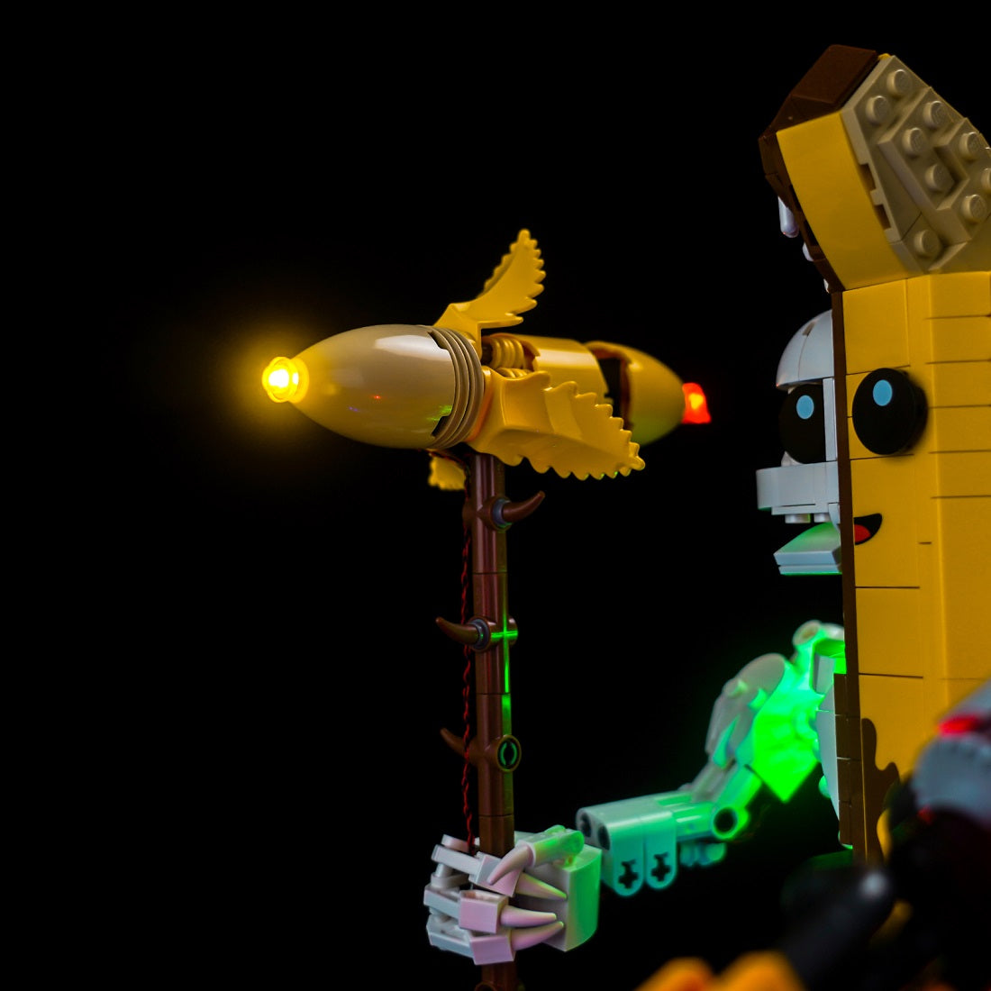 BrickBling Light Kit for LEGO Fortnite Peely Bone 77072