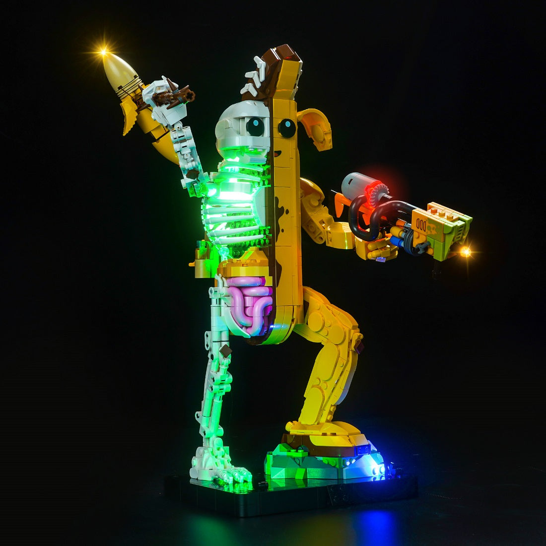 BrickBling Light Kit for LEGO Fortnite Peely Bone 77072