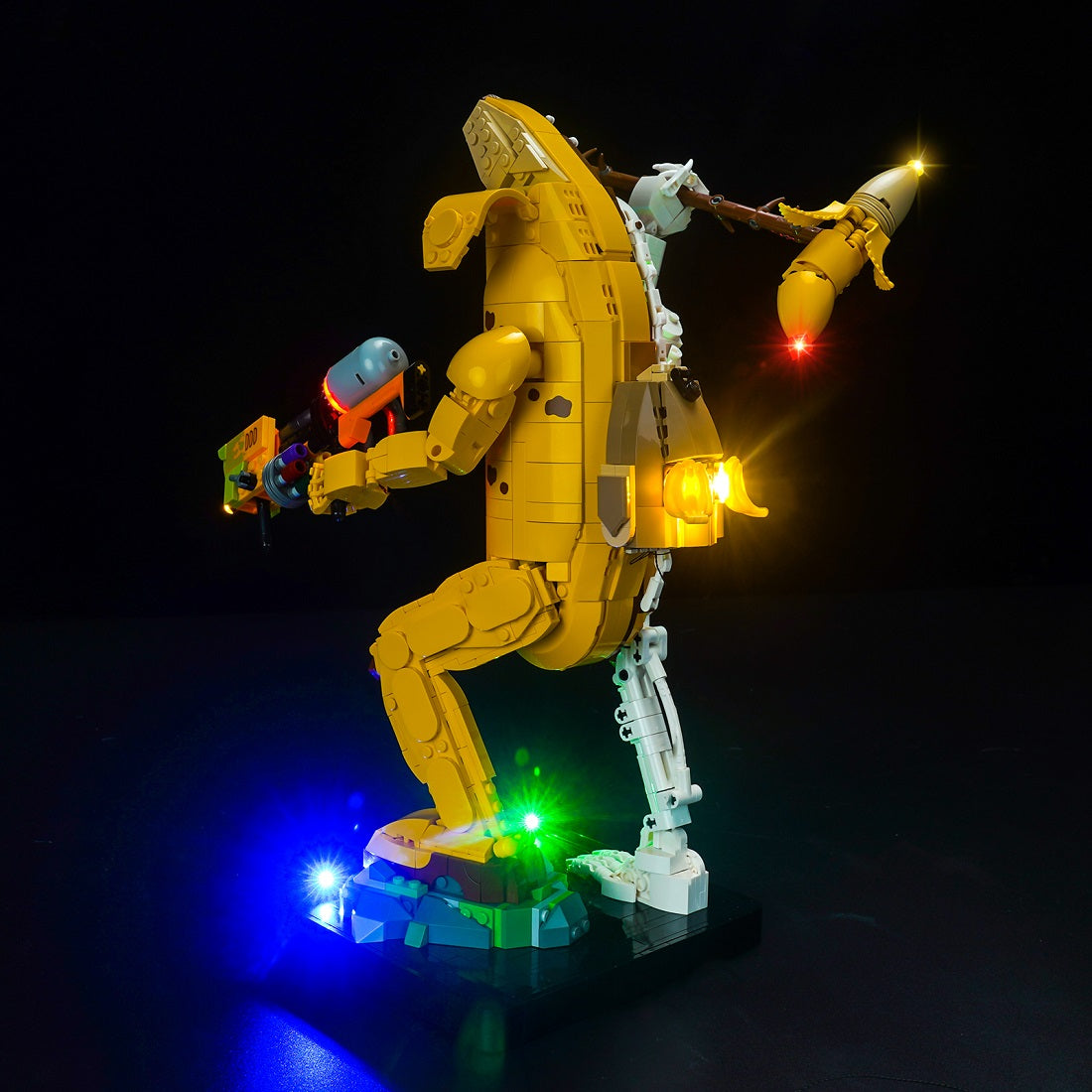 BrickBling Light Kit for LEGO Fortnite Peely Bone 77072