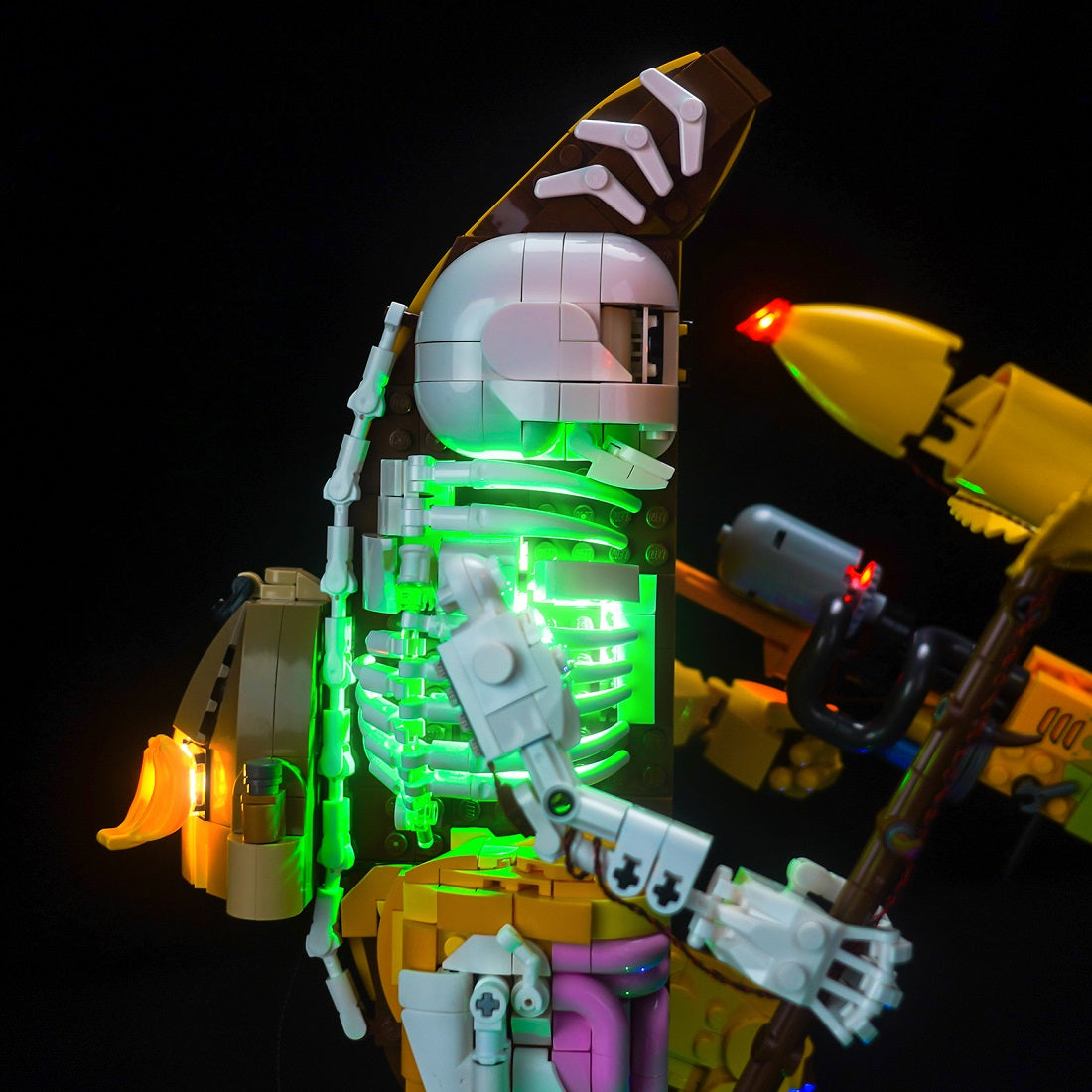 BrickBling Light Kit for LEGO Fortnite Peely Bone 77072
