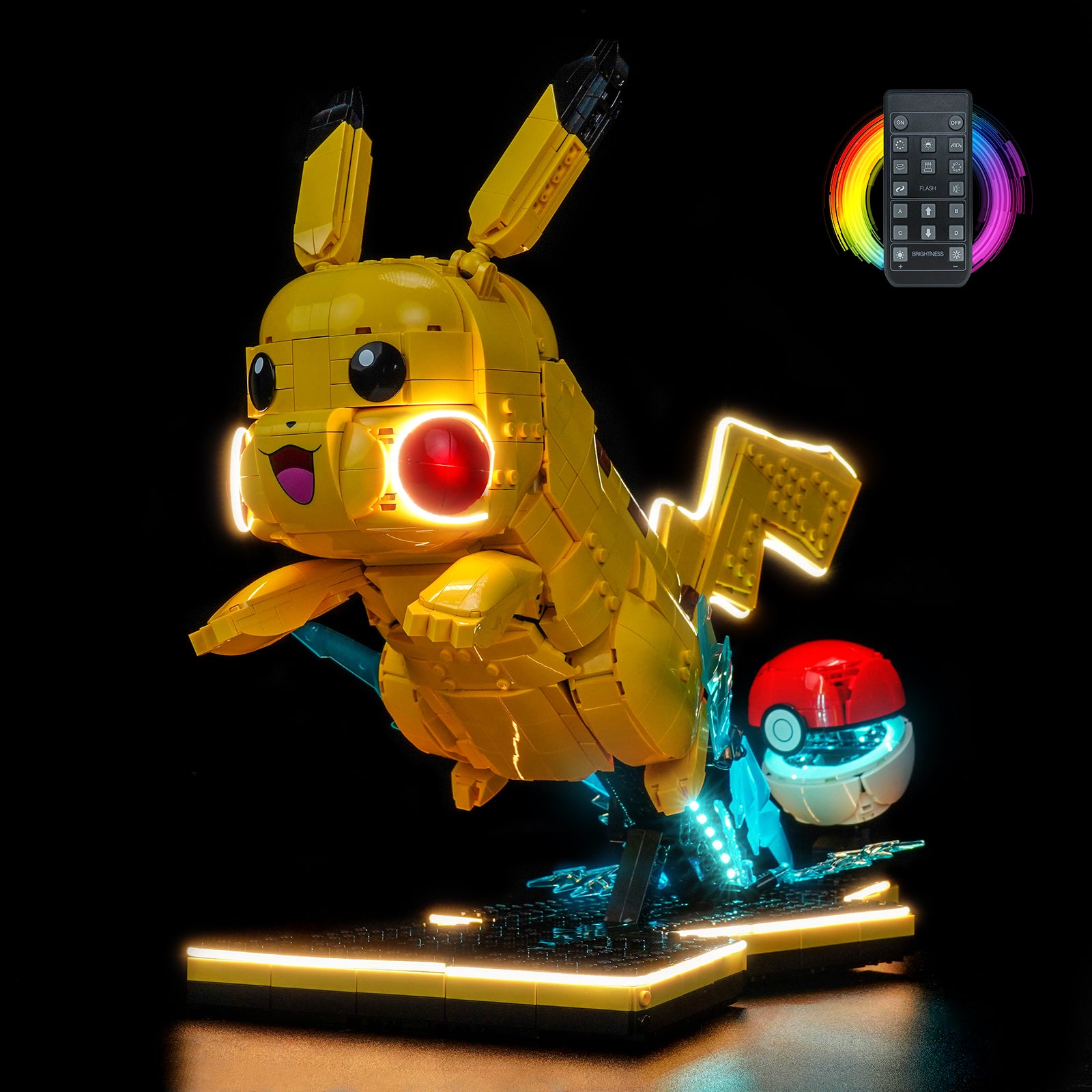 LEGO ポケモン ピカチュウとモンスターボール 72152 用 LEDライトキット