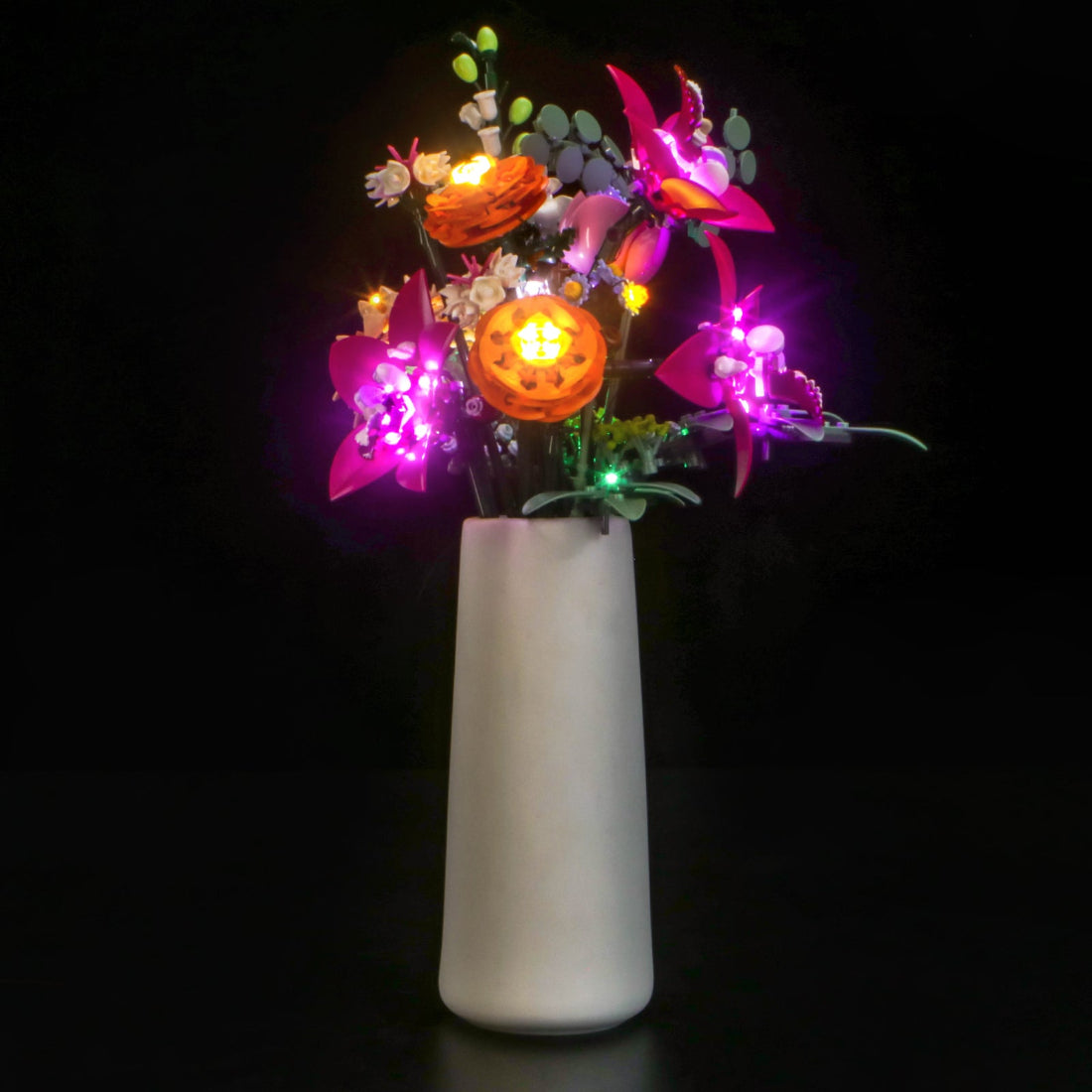 BrickBling Light Kit for LEGO The Botanical Collection Pretty Pink Flower Bouquet 10342