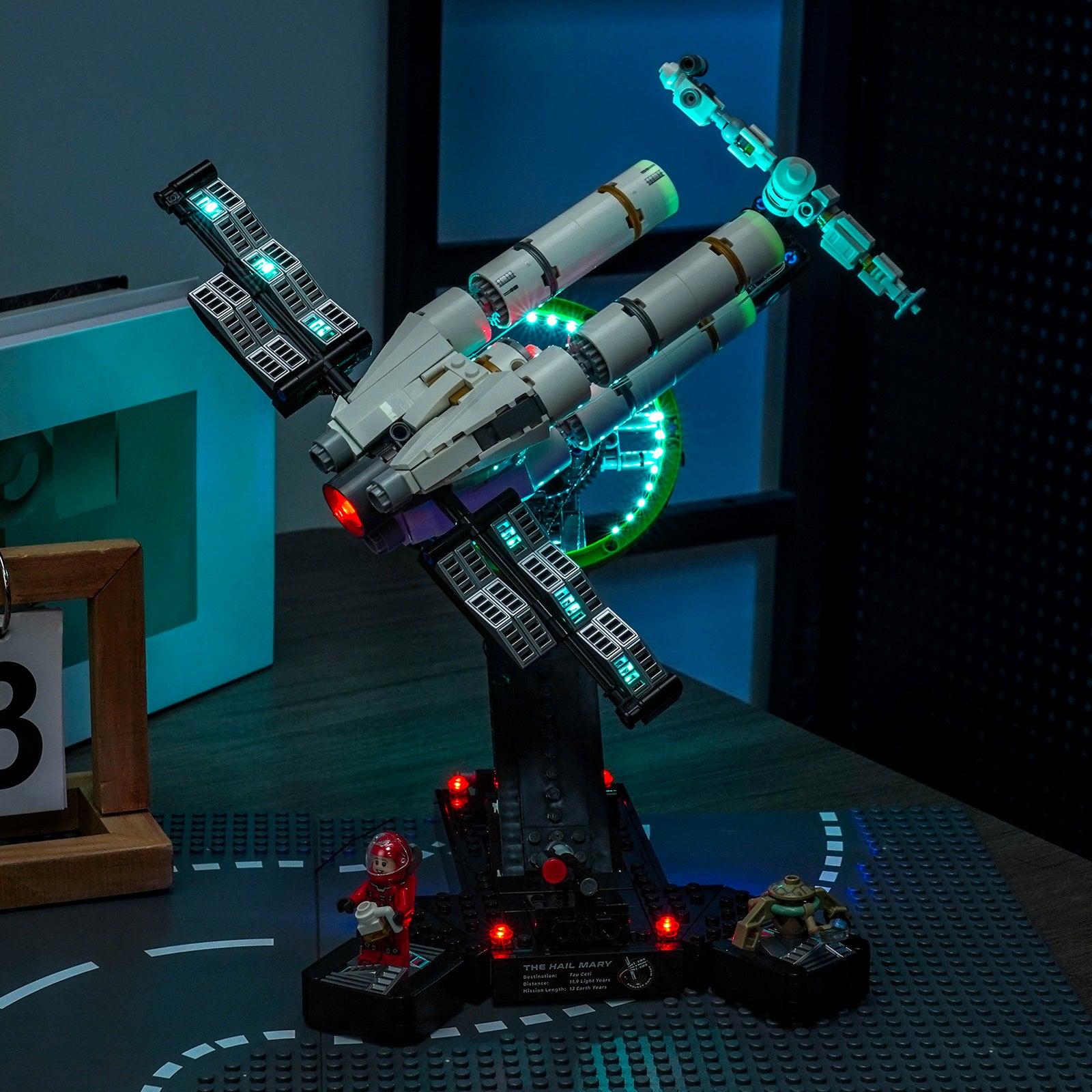 LEGO アイコンズ プロジェクト・ヘイル・メアリー 11389 用 LEDライト