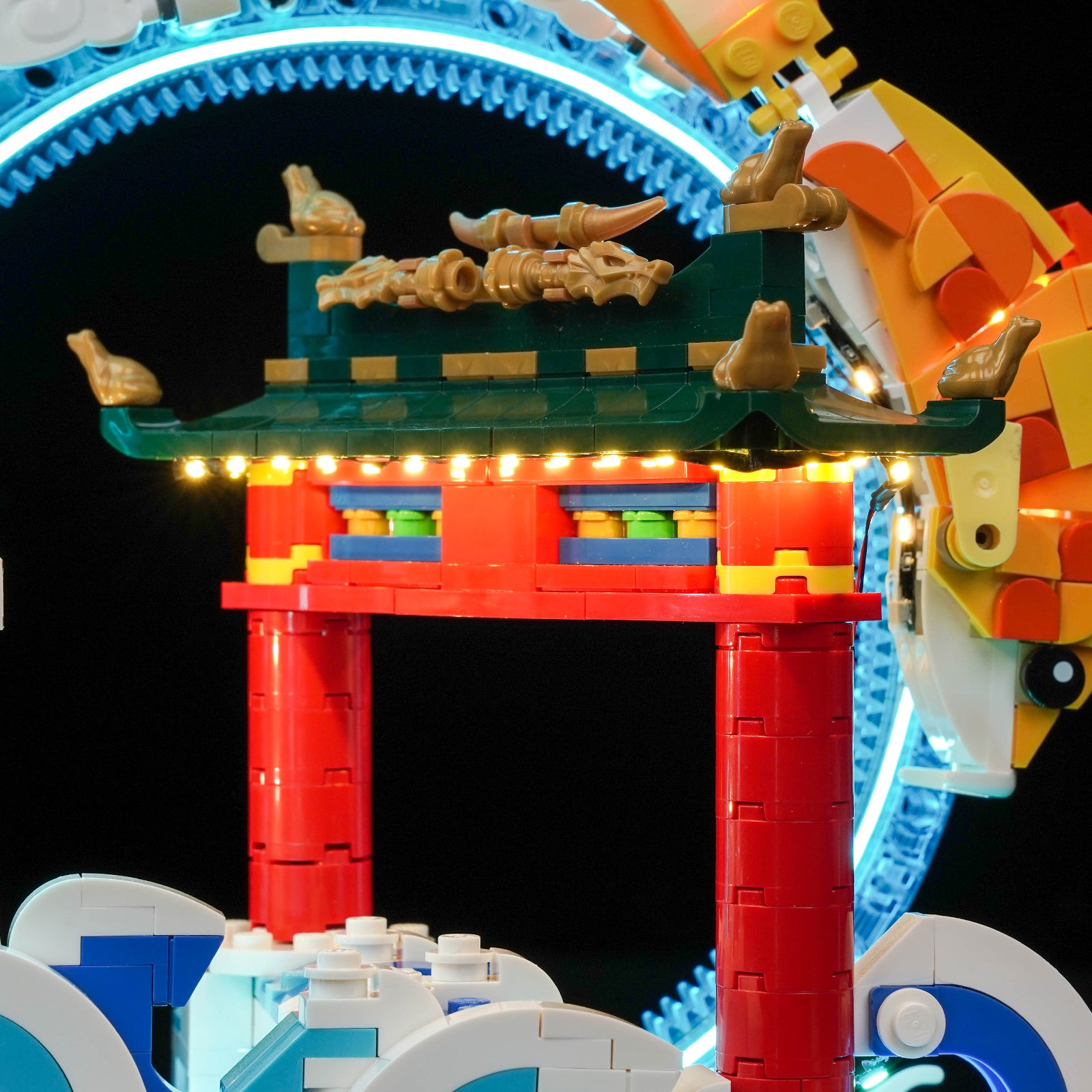 BrickBling Light Kit for LEGO Prosperity Carp Leaping 80120