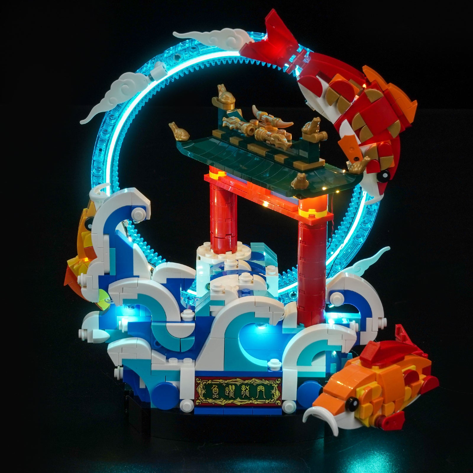 BrickBling Light Kit for LEGO Prosperity Carp Leaping 80120