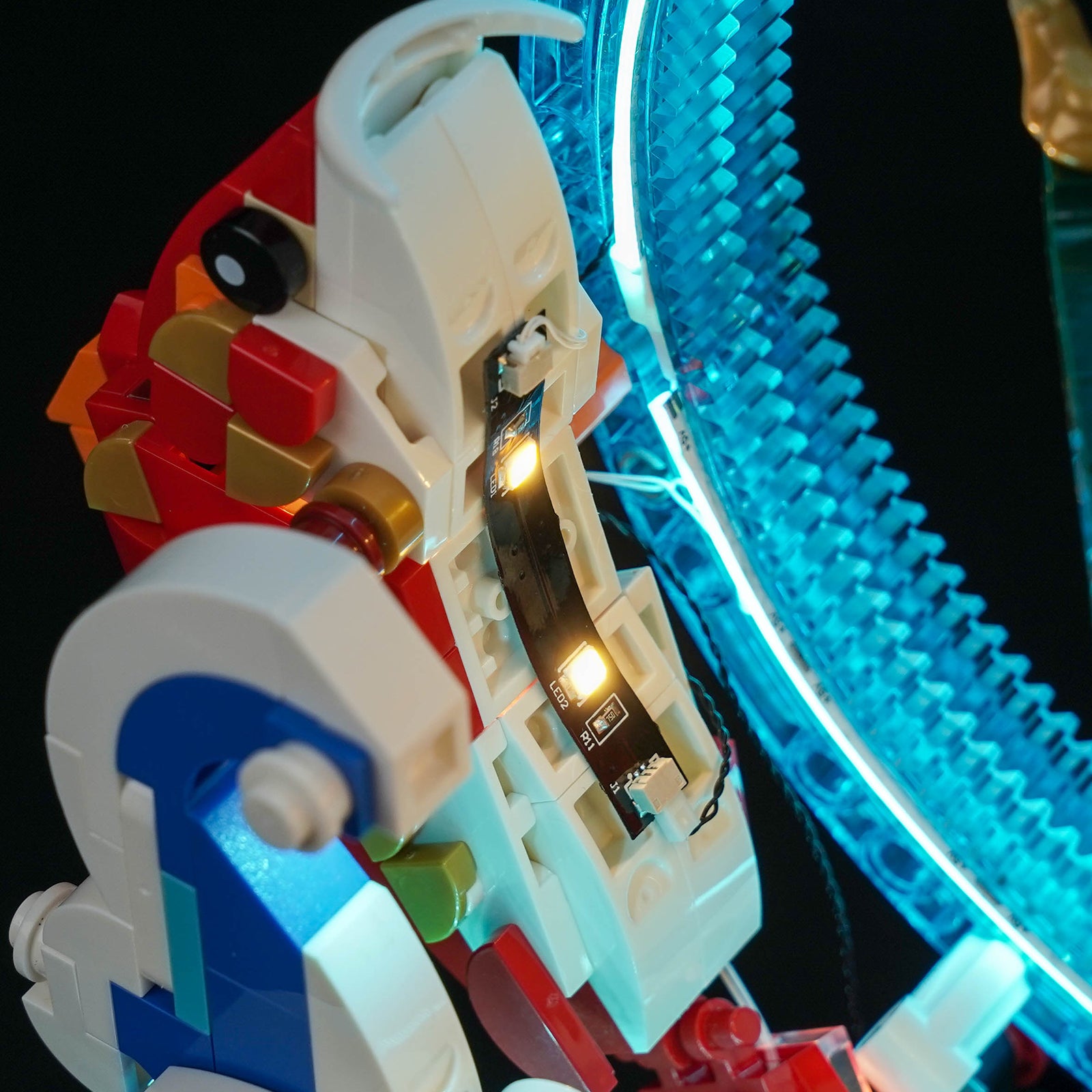BrickBling Light Kit for LEGO Prosperity Carp Leaping 80120