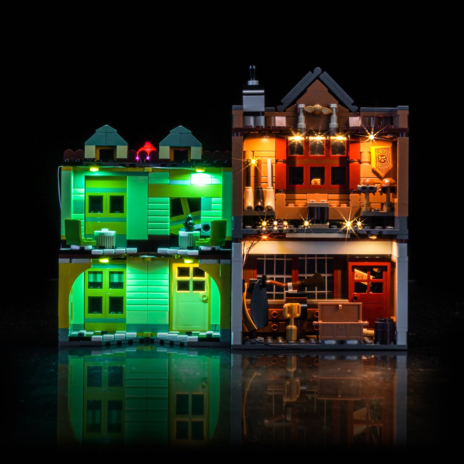 BrickBling Light Kit for LEGO Harry Potter Quality Quidditch™ Supplies & Ice Cream Parlour 76452