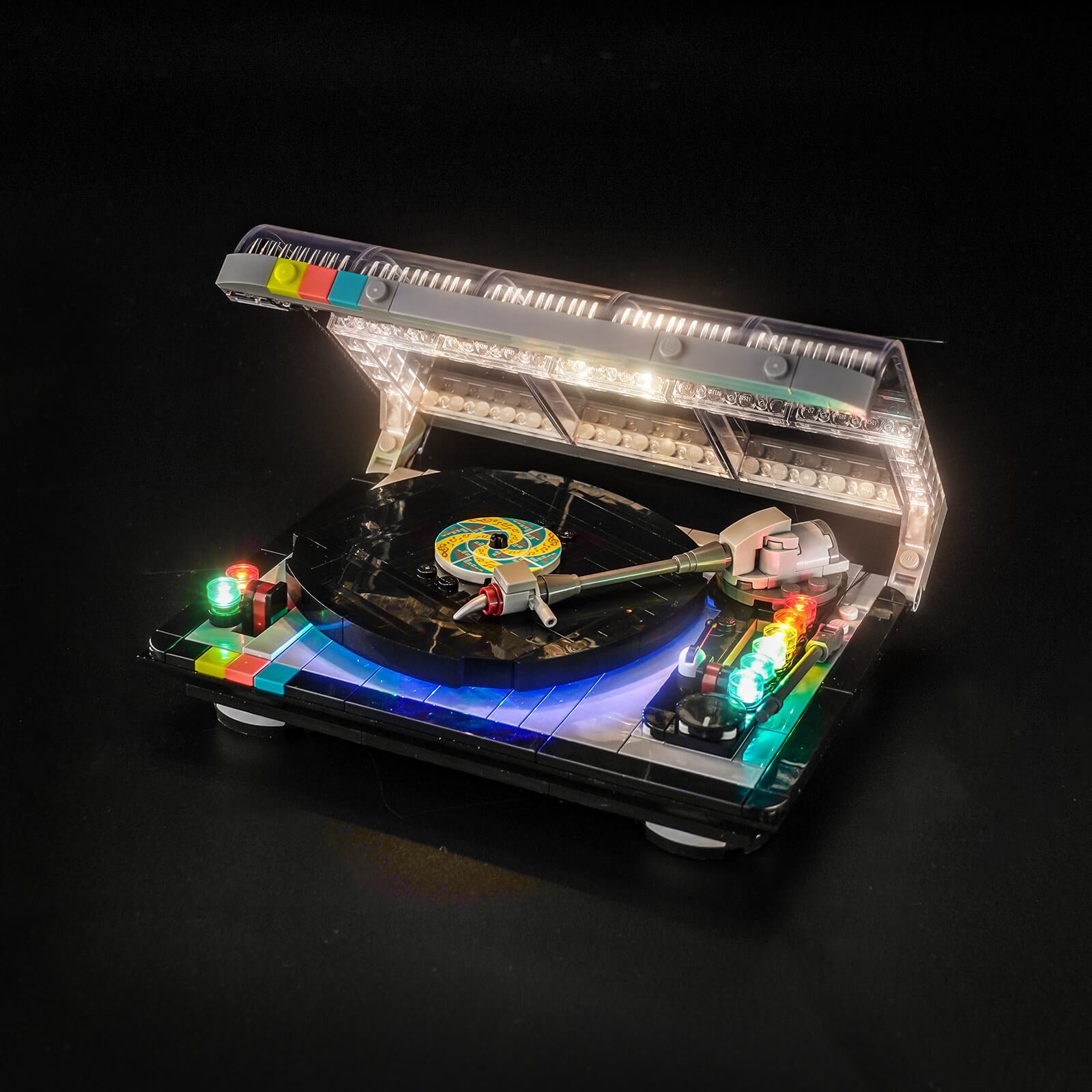 BrickBling Light Kit for LEGO Retro Record Player 40699