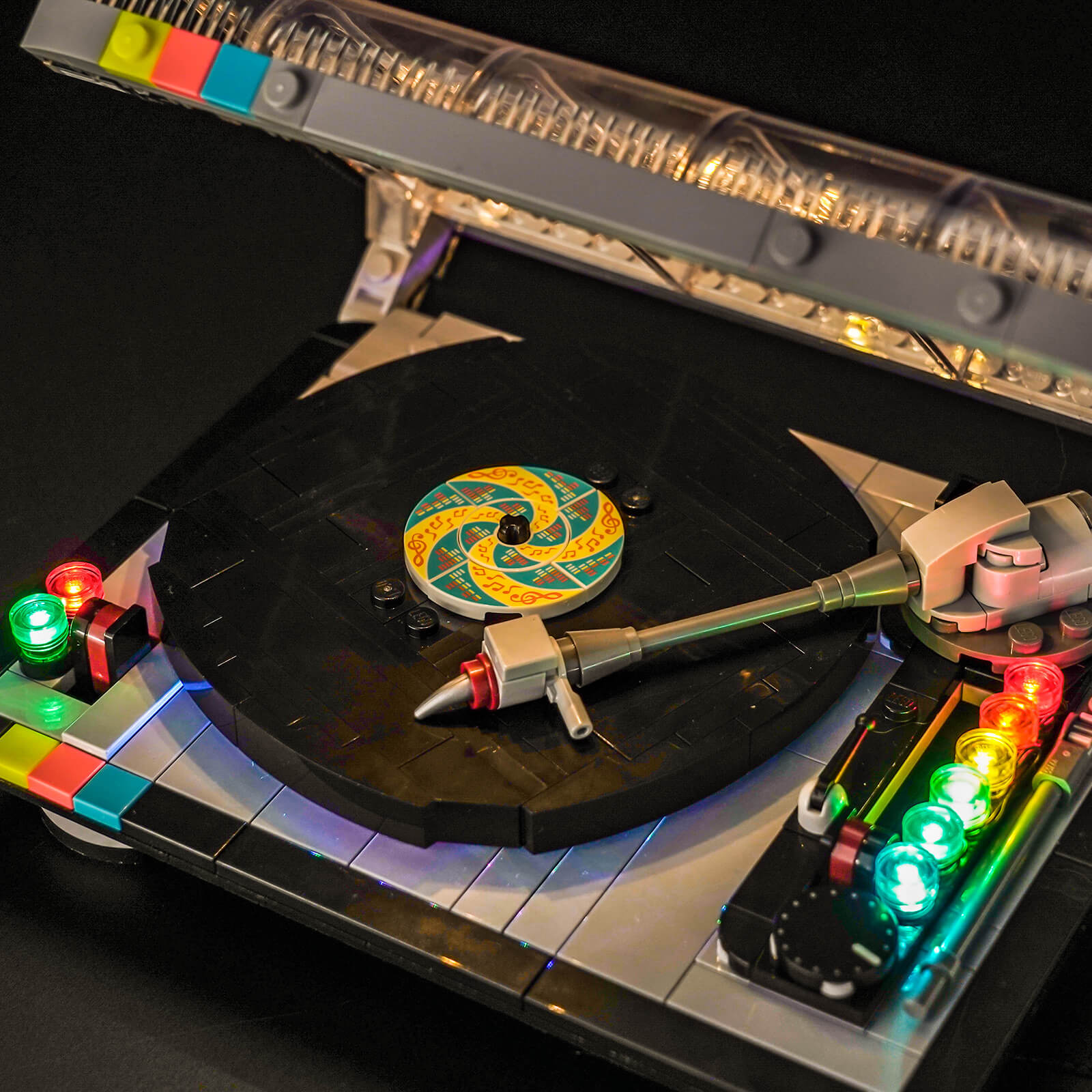 BrickBling Light Kit for LEGO Retro Record Player 40699