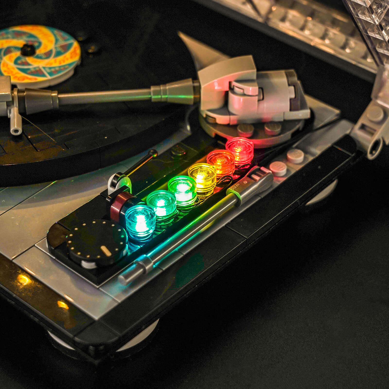 BrickBling Light Kit for LEGO Retro Record Player 40699