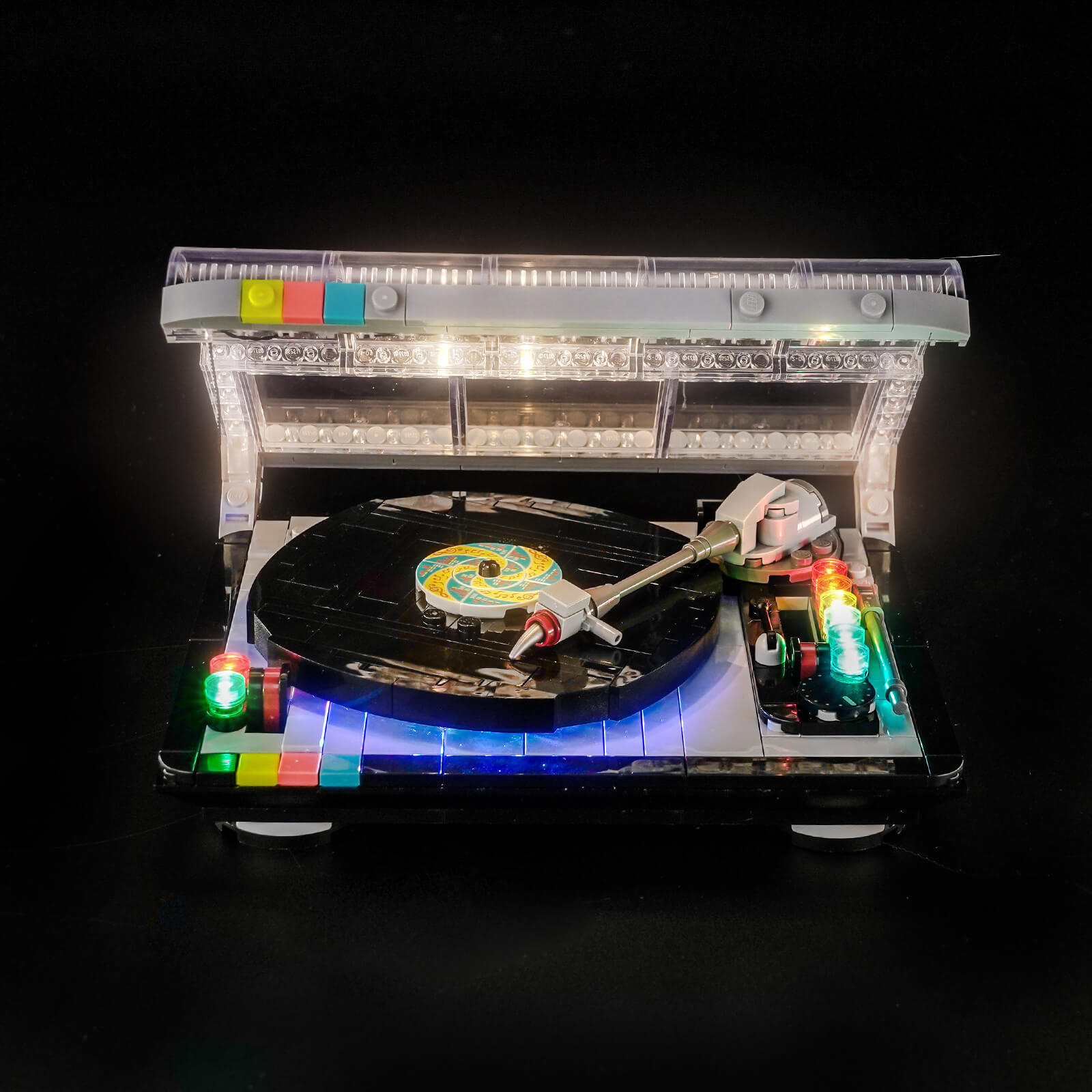 BrickBling Light Kit for LEGO Retro Record Player 40699