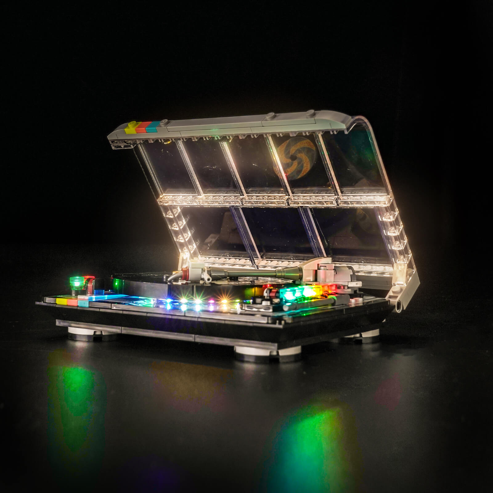 BrickBling Light Kit for LEGO Retro Record Player 40699