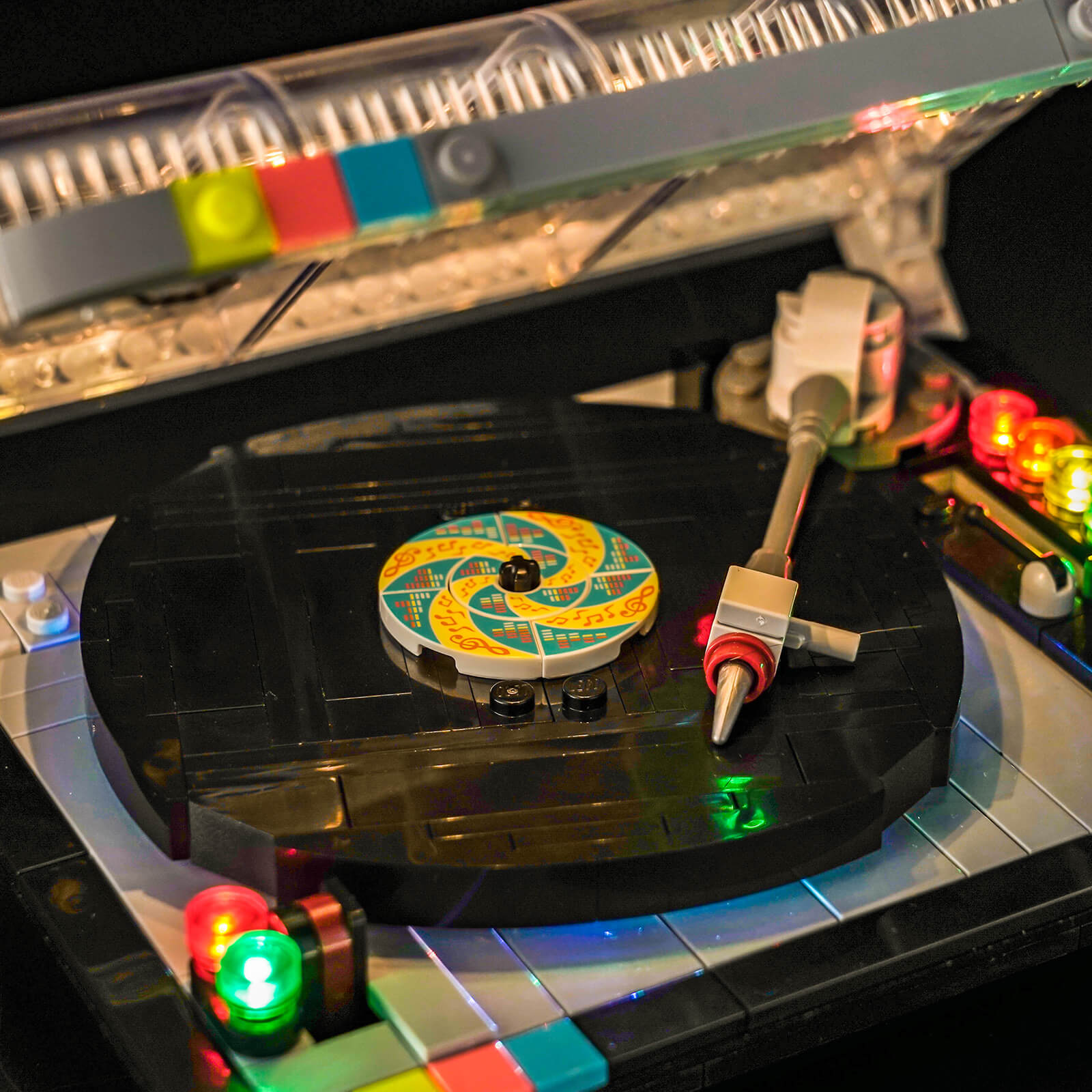 BrickBling Light Kit for LEGO Retro Record Player 40699