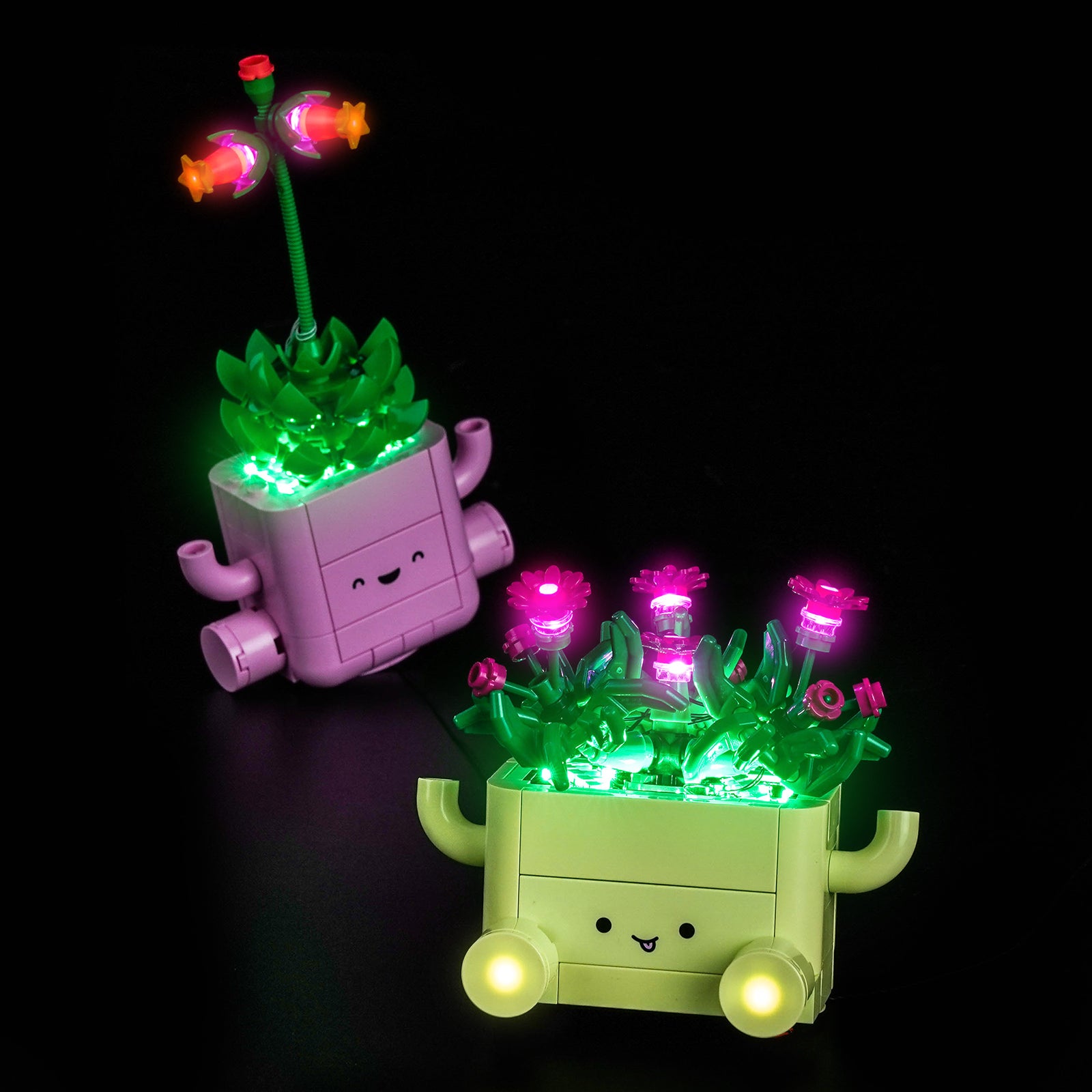 BrickBling Light Kit for LEGO Botanicals Rocking Plants 11506