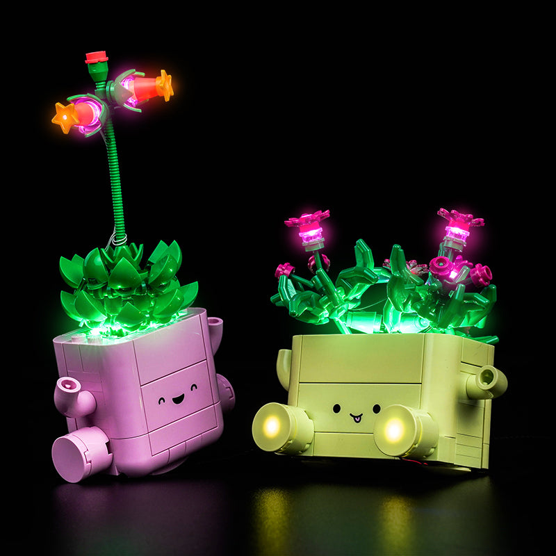 BrickBling Light Kit for LEGO Botanicals Rocking Plants 11506
