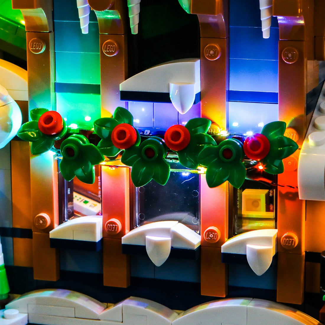 BrickBling Light Kit for LEGO Icons Santa's Post Office 10339