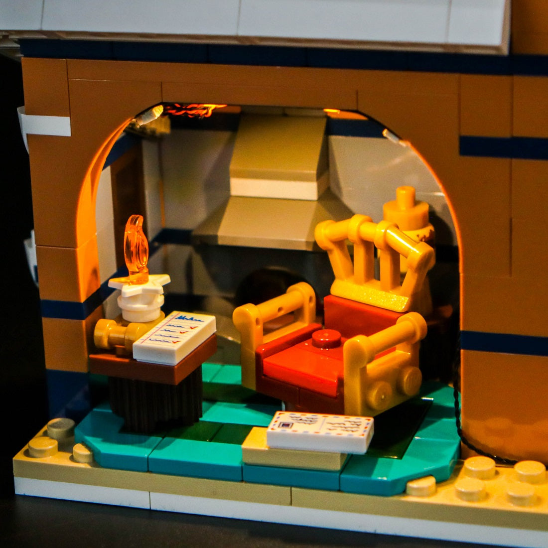 BrickBling Light Kit for LEGO Icons Santa's Post Office 10339