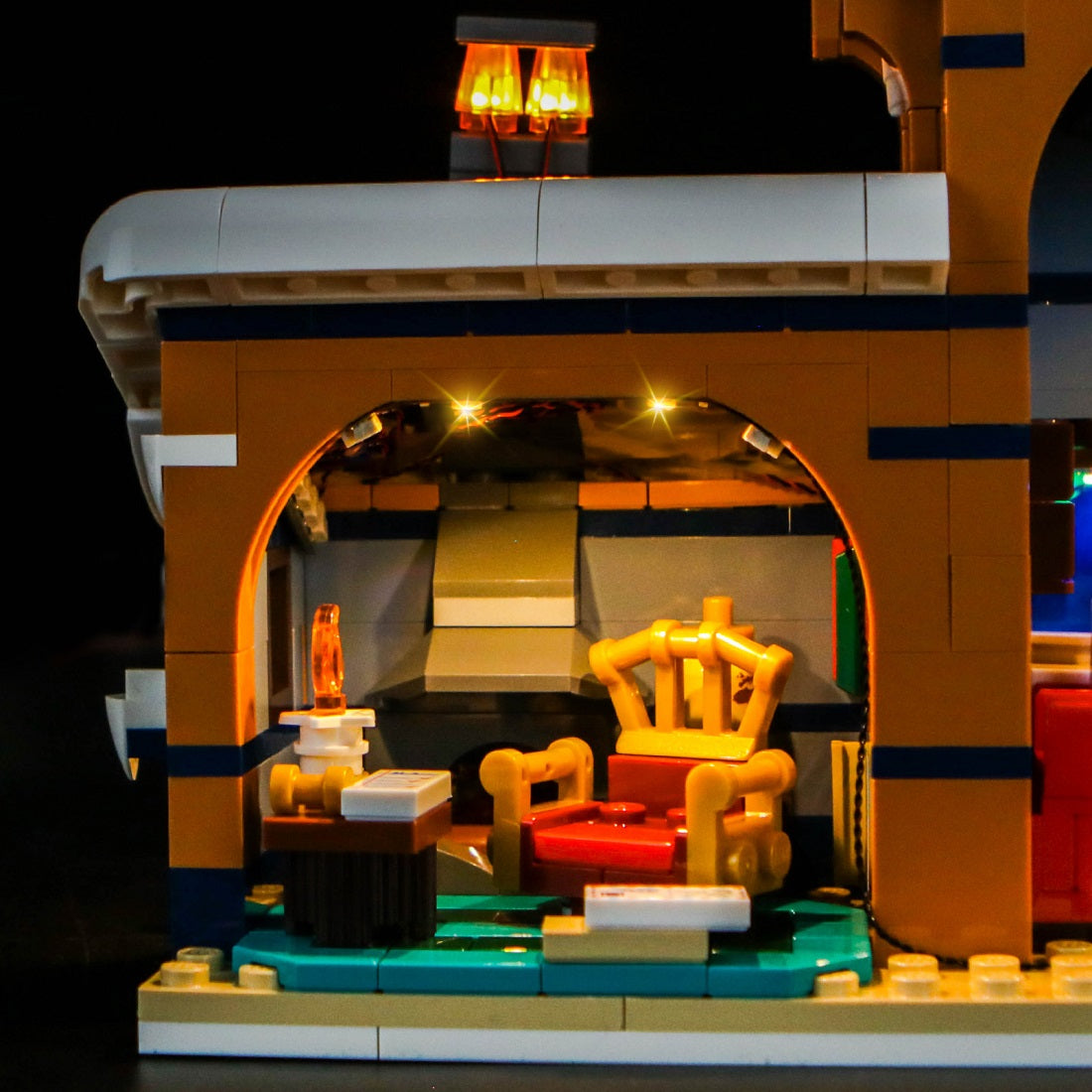 BrickBling Light Kit for LEGO Icons Santa's Post Office 10339