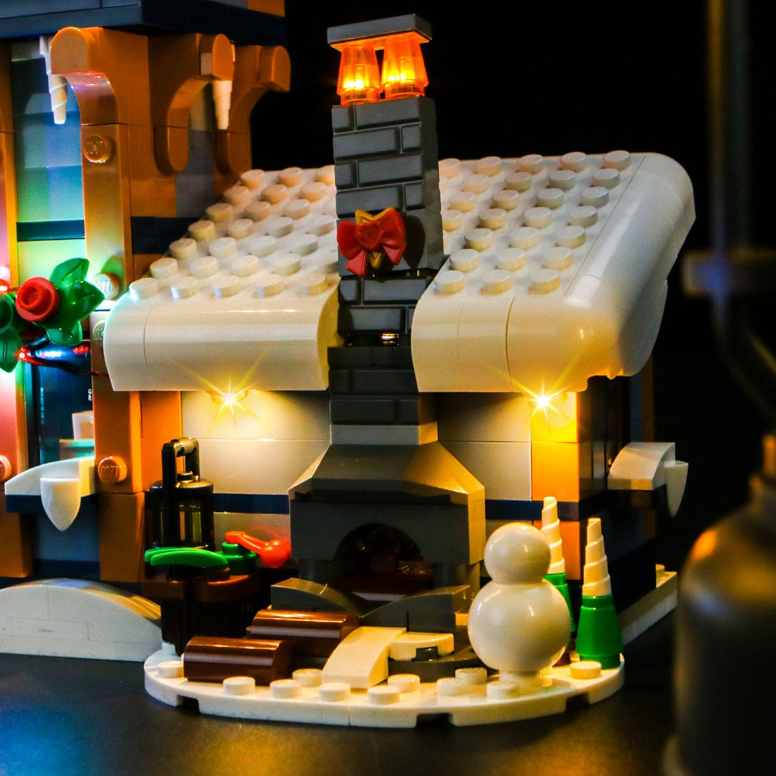 BrickBling Light Kit for LEGO Icons Santa's Post Office 10339