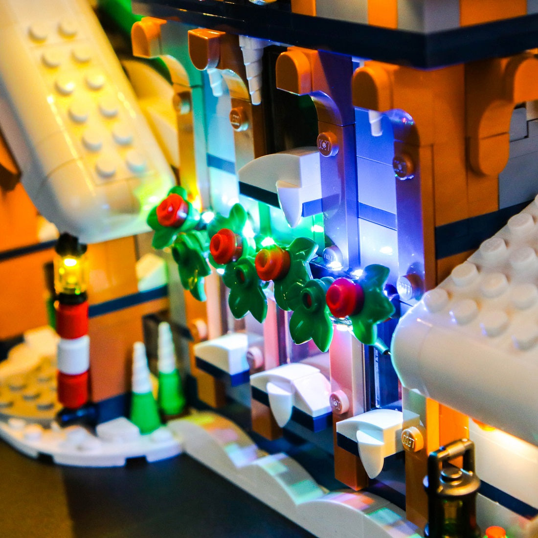 BrickBling Light Kit for LEGO Icons Santa's Post Office 10339
