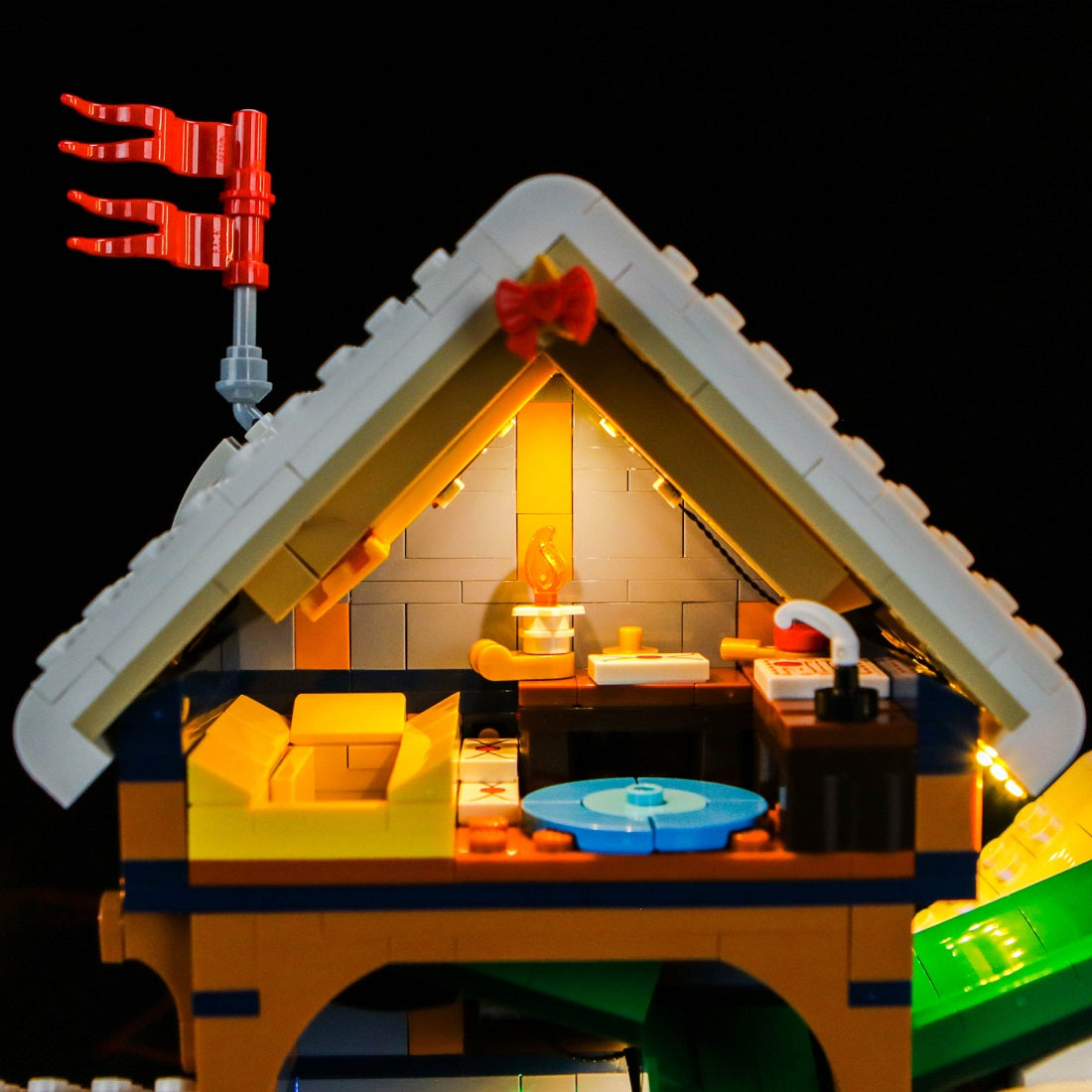 BrickBling Light Kit for LEGO Icons Santa's Post Office 10339