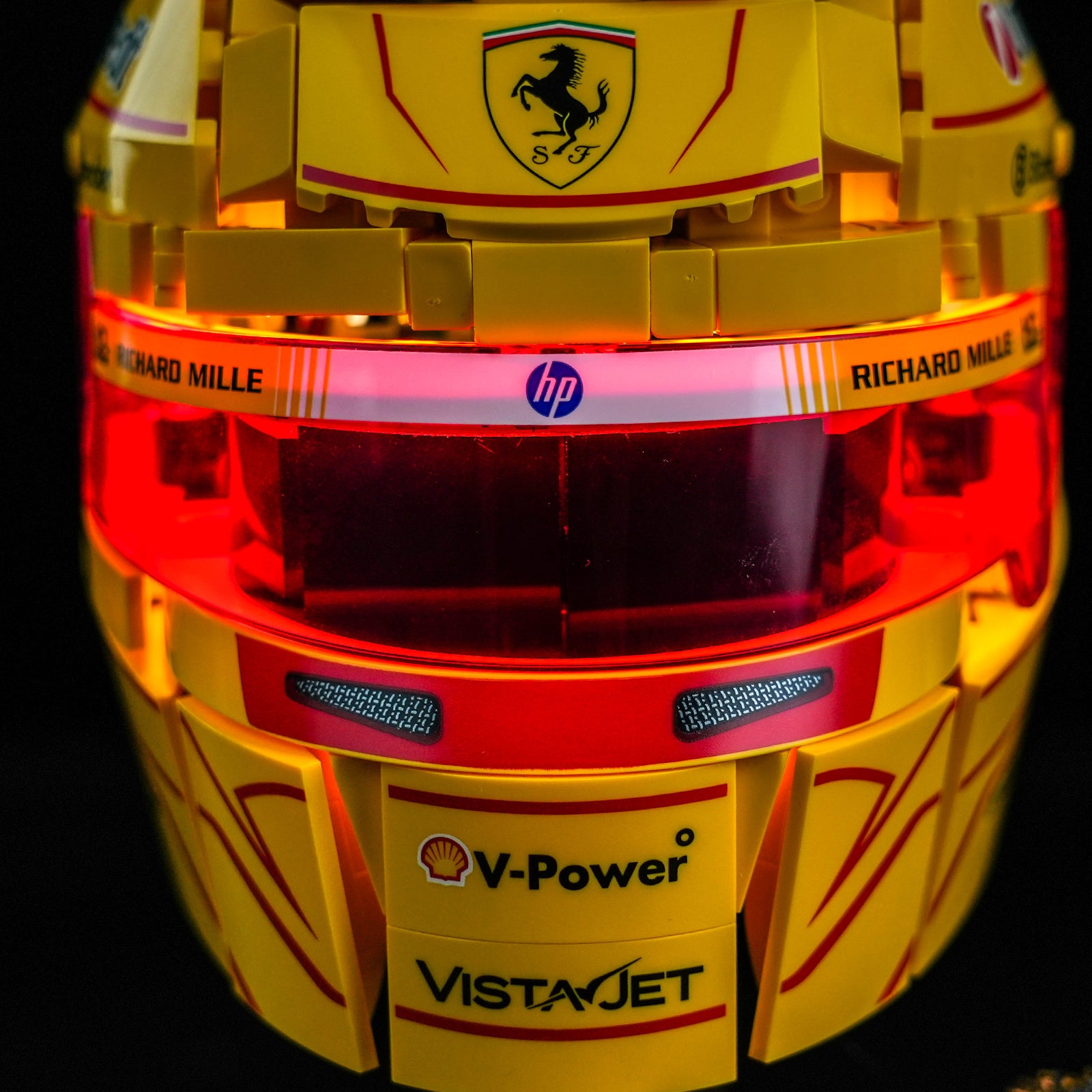 BrickBling Light Kit for LEGO Editions Scuderia Ferrari HP Lewis Hamilton Helmet 43022