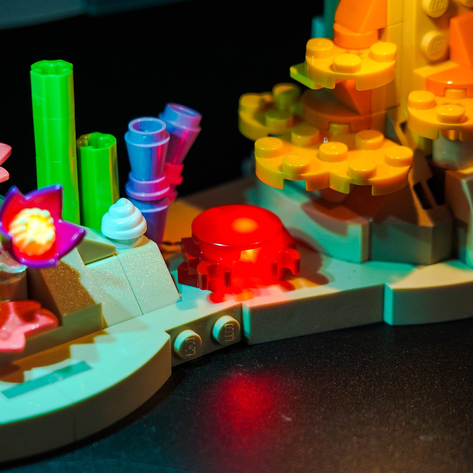 LEGO Sea Animals: 美しいイルカ 31385用LEDライトキット