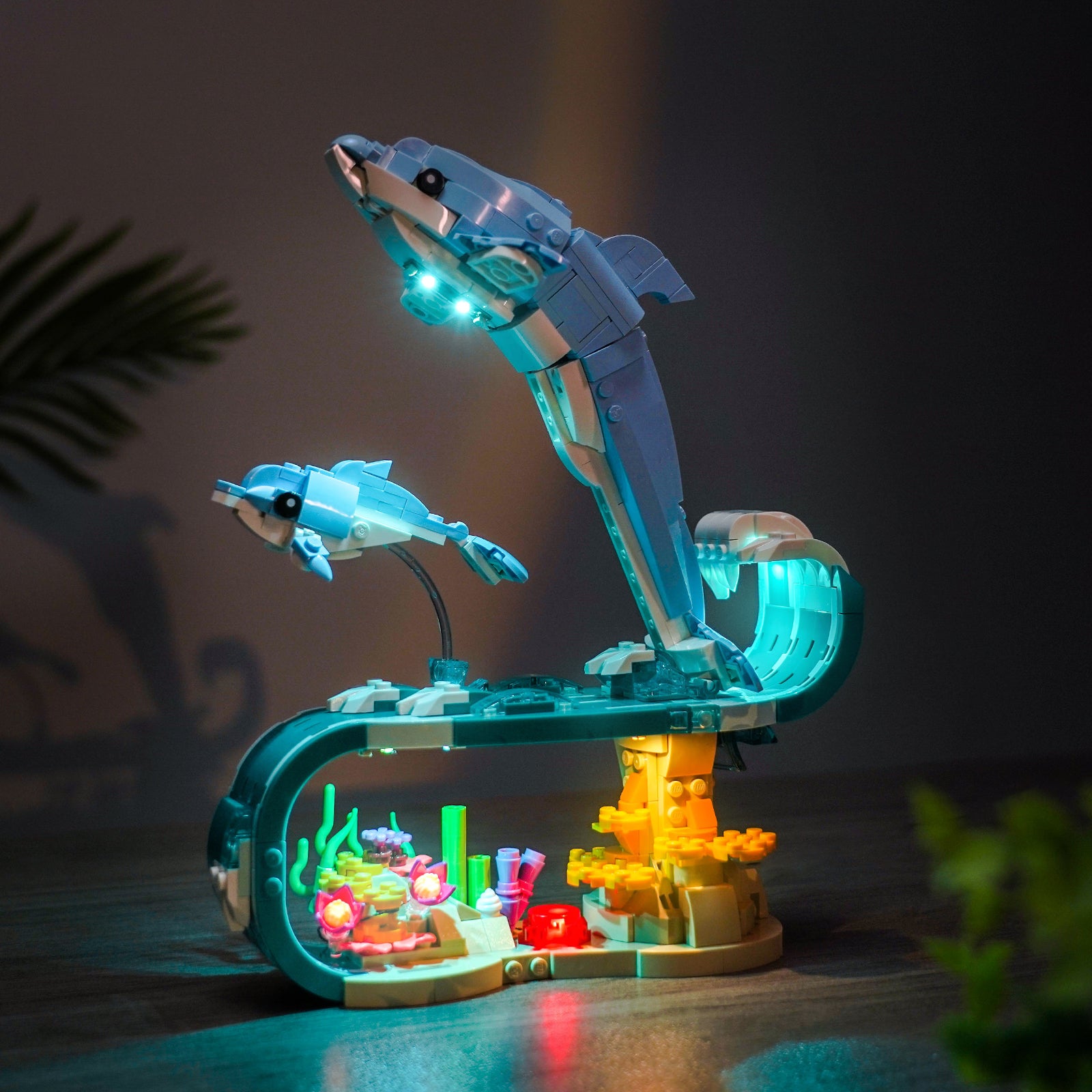 LED Light Kit for LEGO Sea Animals: Beautiful Dolphins 31385