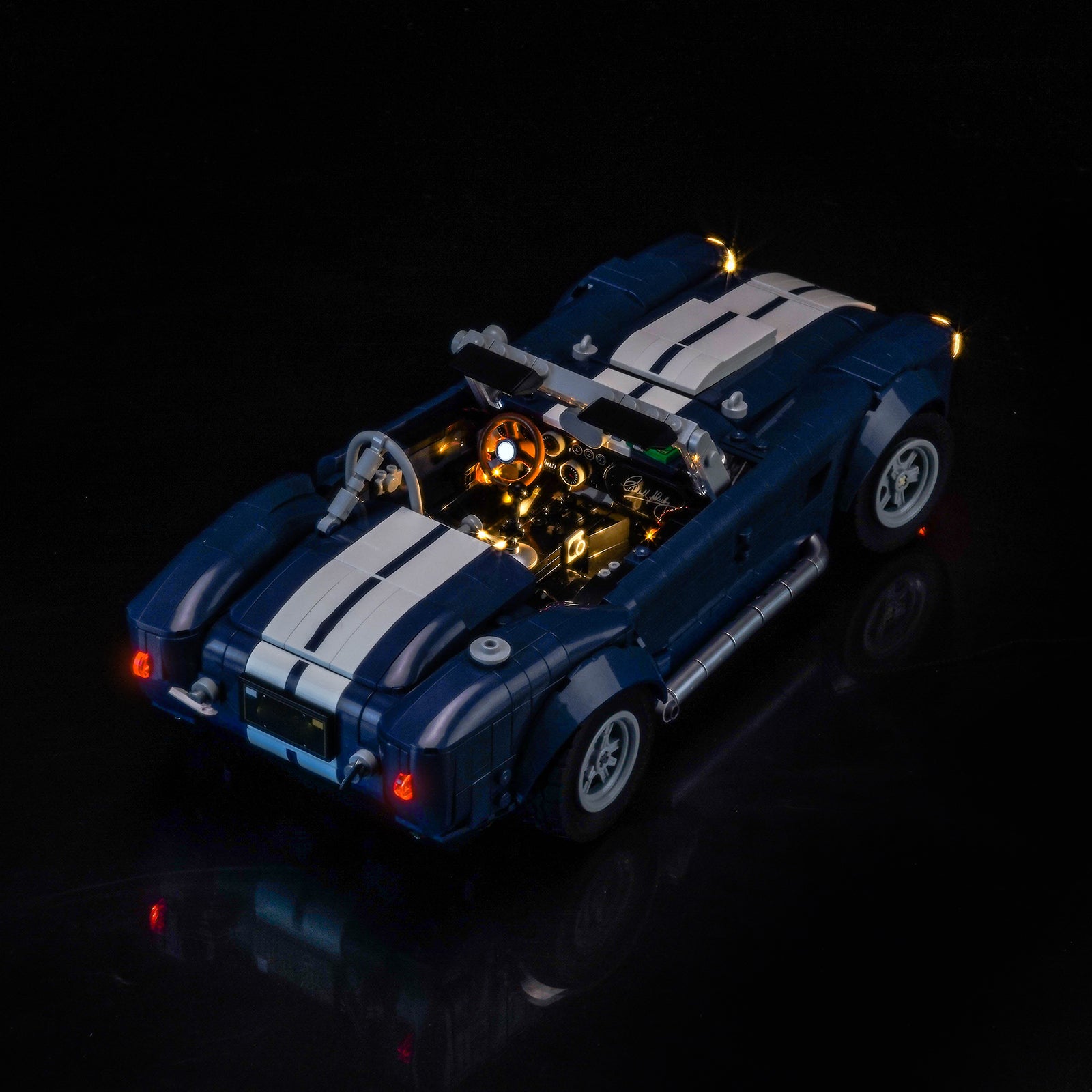 BrickBling Light Kit for LEGO Icons Shelby Cobra 427 S/C 10357