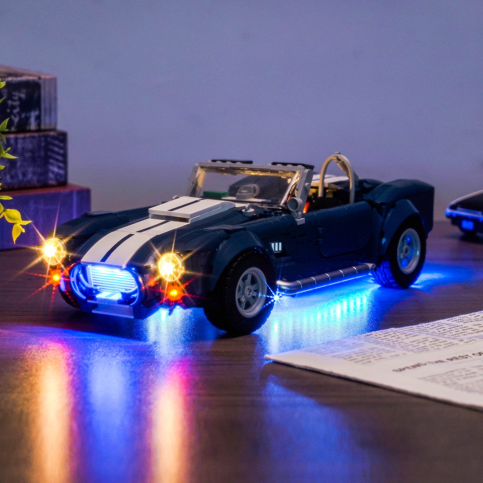 BrickBling Light Kit for LEGO Icons Shelby Cobra 427 S/C 10357