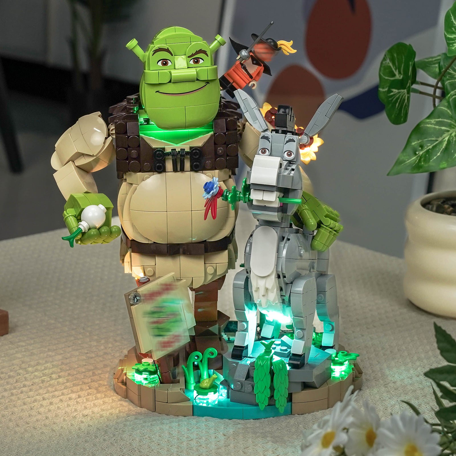 BrickBling Light Kit for LEGO Shrek, Donkey & Puss in Boots 72423
