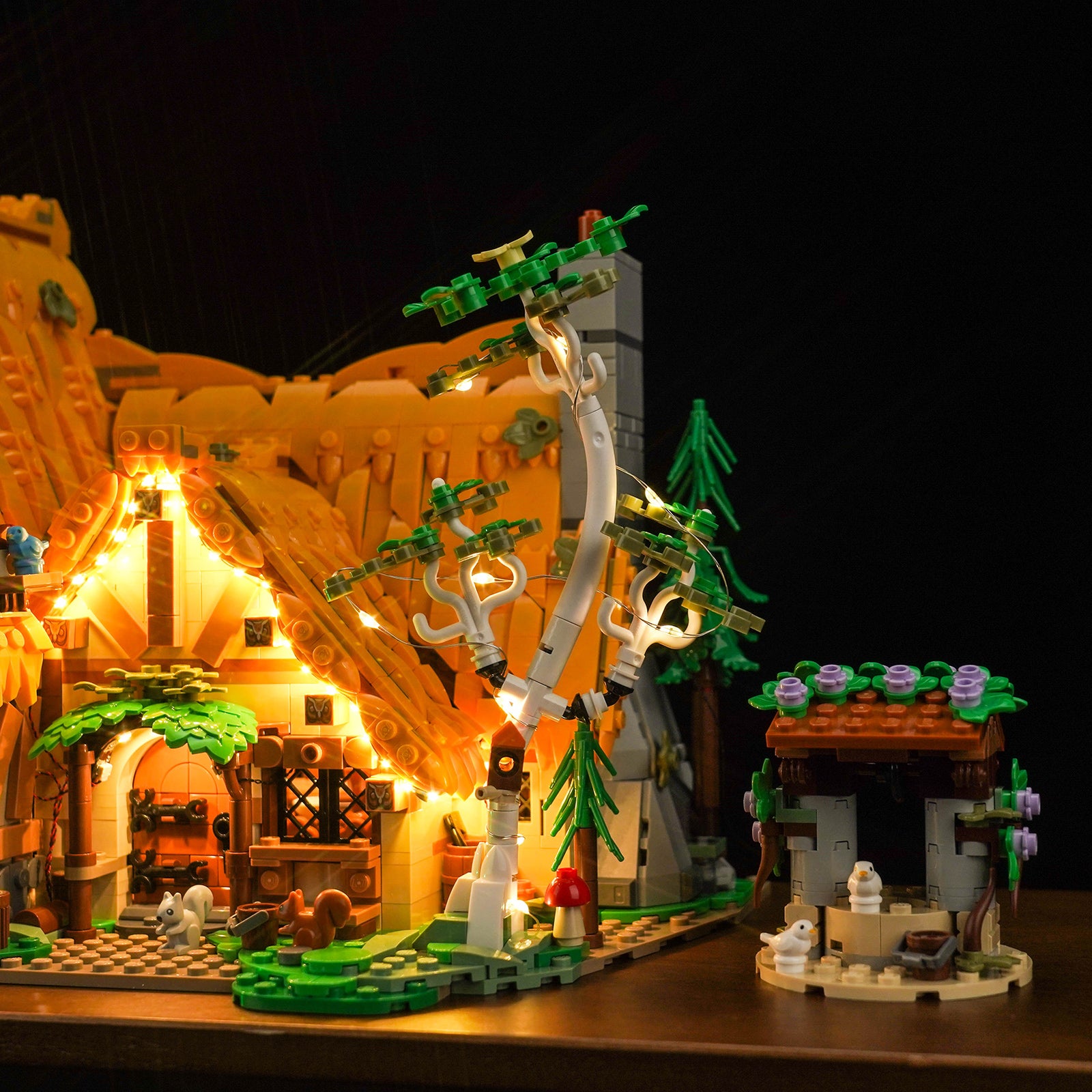 BrickBling Light Kit for LEGO Disney Snow White and the Seven Dwarfs' Cottage 43242 
