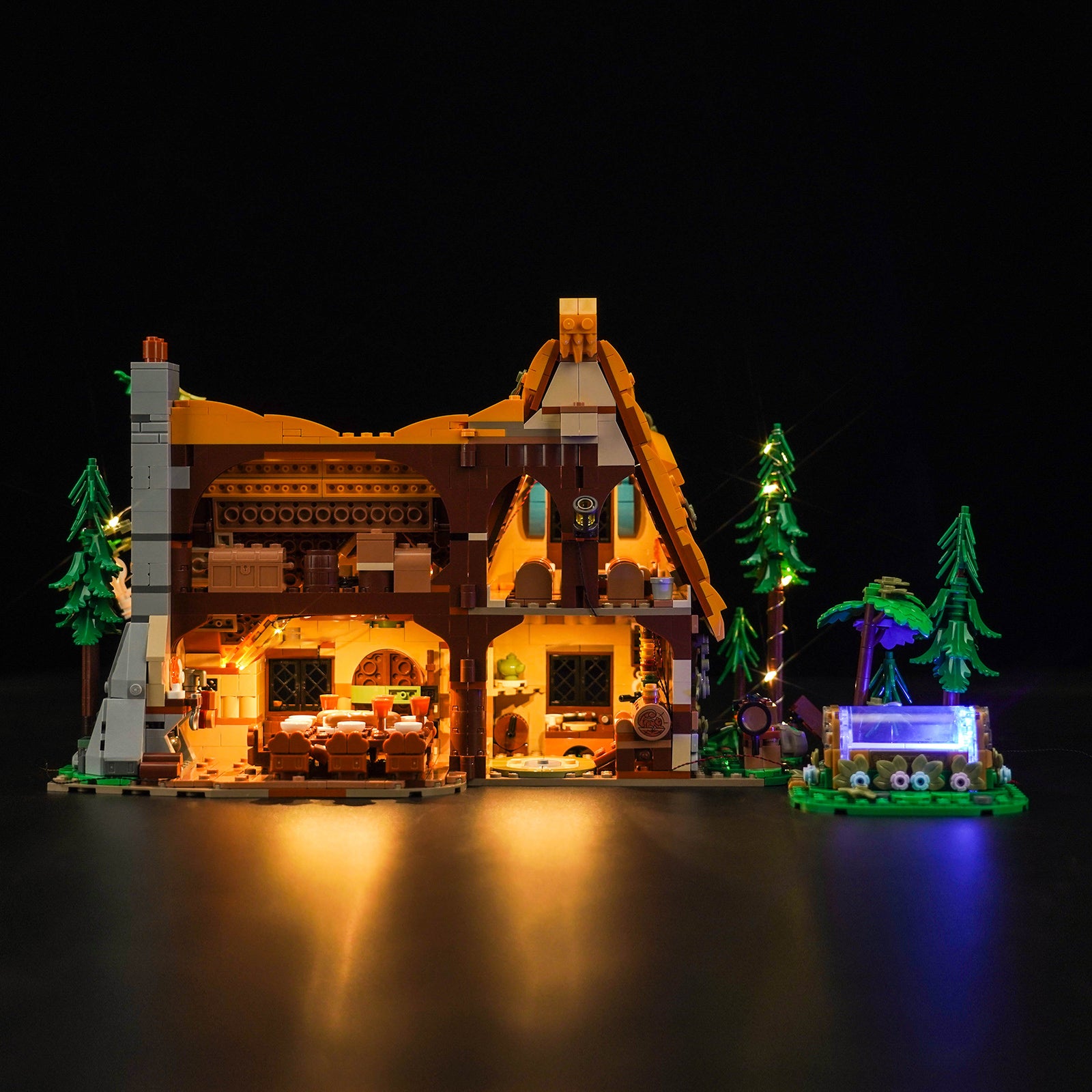 BrickBling Light Kit for LEGO Disney Snow White and the Seven Dwarfs' Cottage 43242 