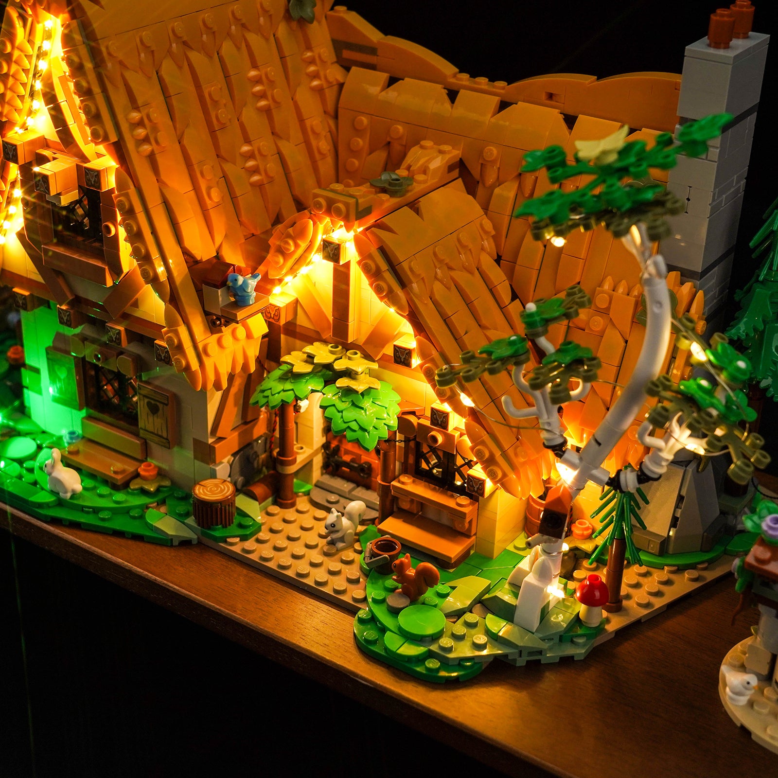 BrickBling Light Kit for LEGO Disney Snow White and the Seven Dwarfs' Cottage 43242 