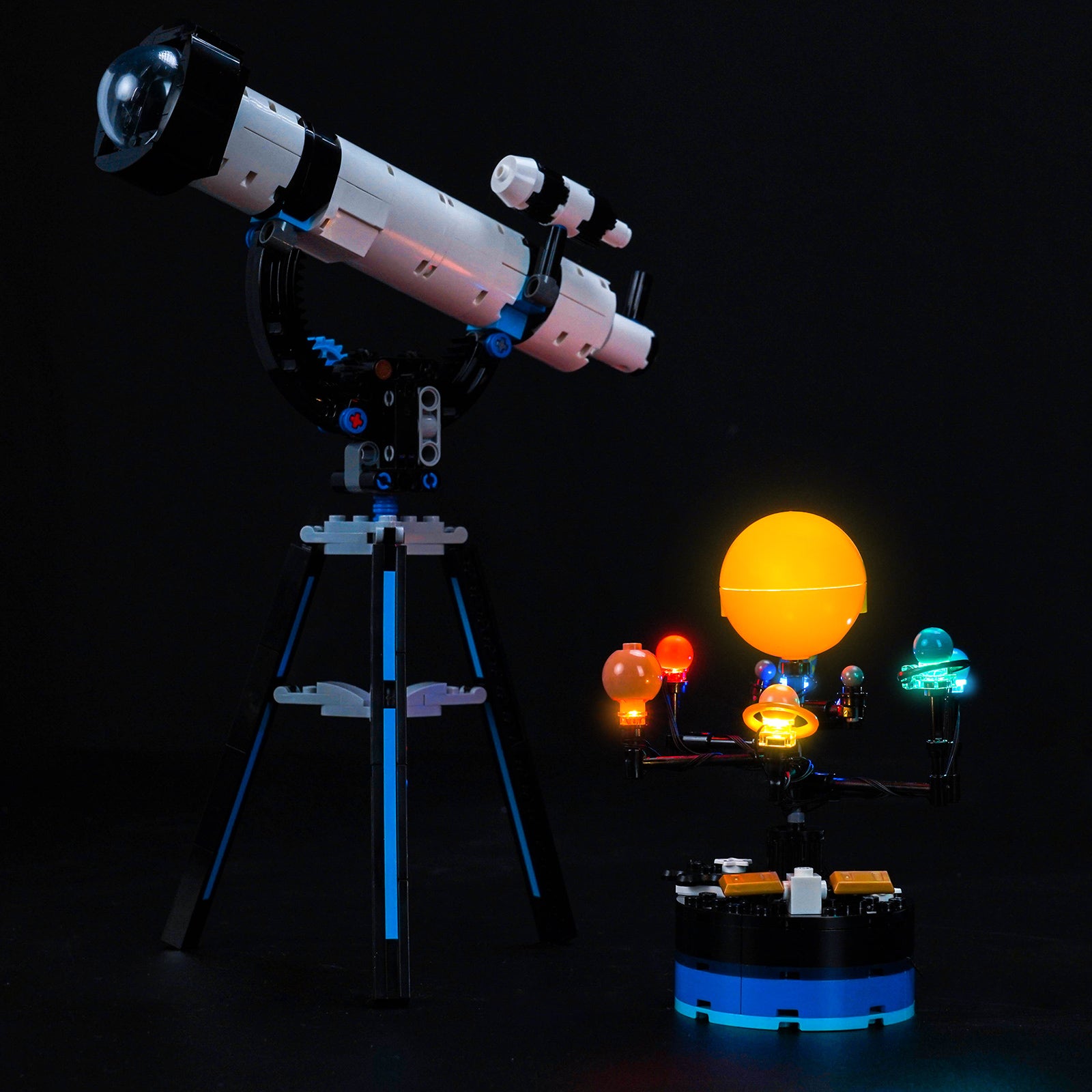 BrickBling Light Kit for LEGO Creator 3-in-1 Space Exploration Telescope 31378