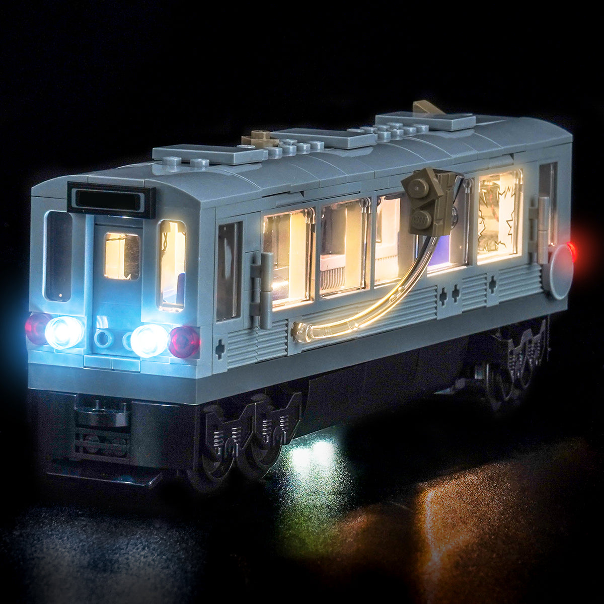 JDL LED CLOCK② Light Kit for LEGO Spider-Man vs. Doc Ock Subway Train Scene 76321